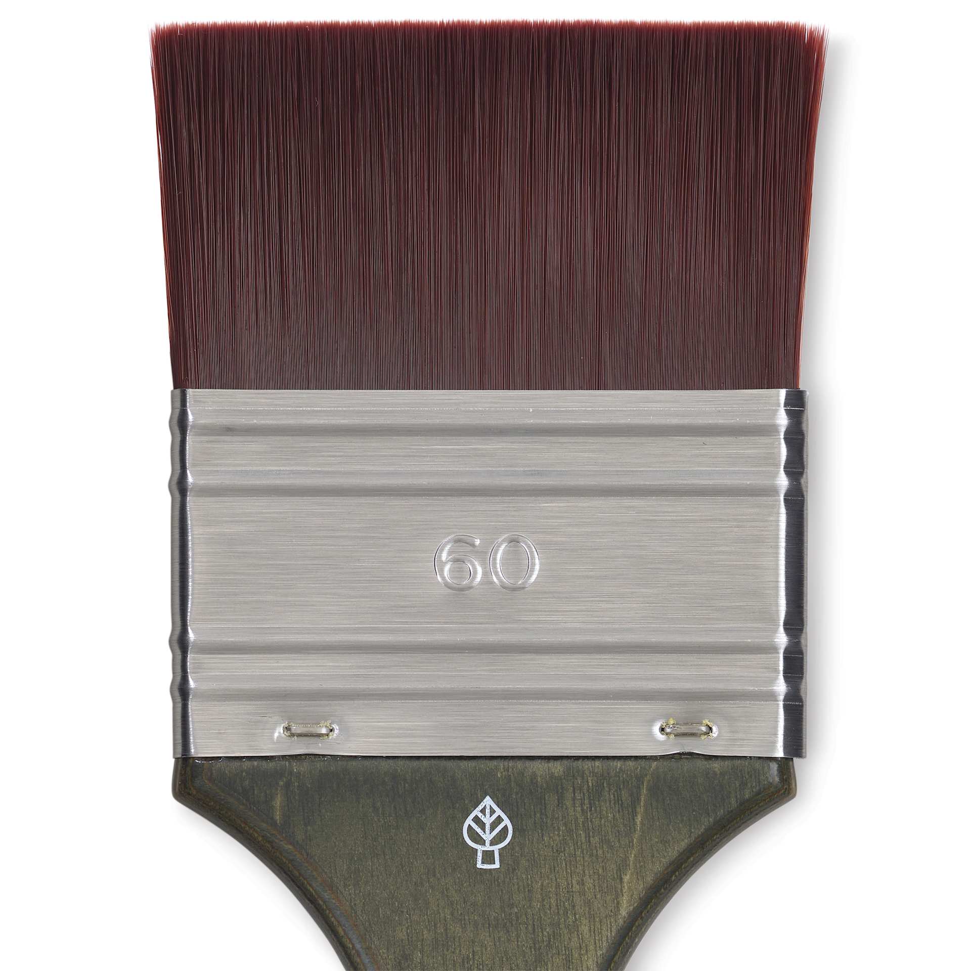 Da Vinci Forte Synthetic Brush - Mottler, Short Handle, Size 60, close-up