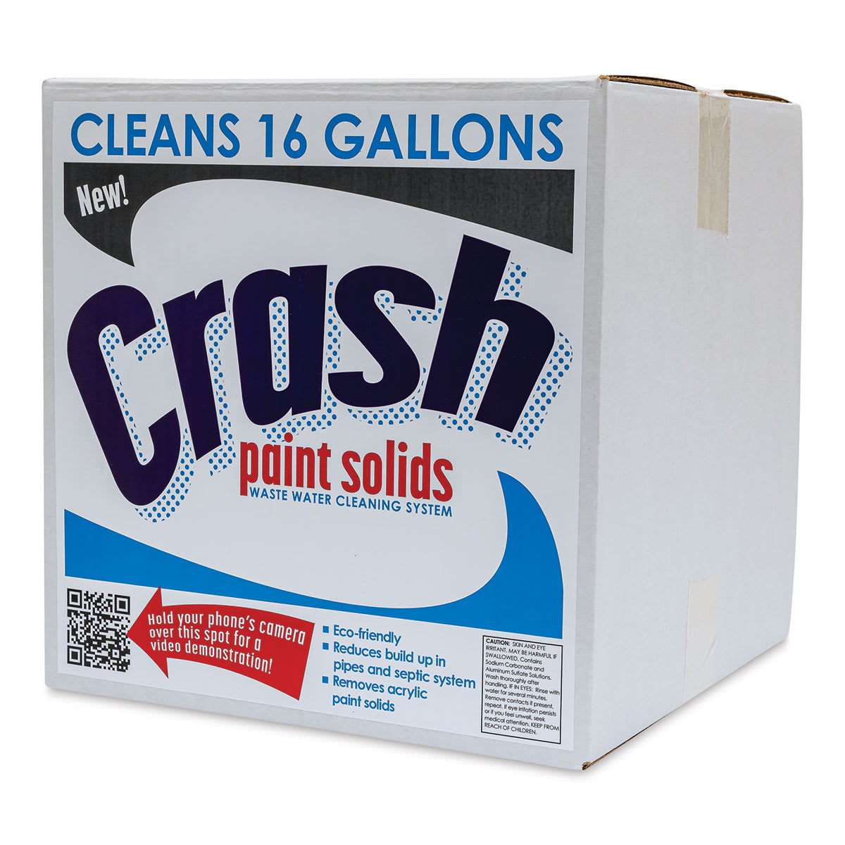 Crash Paint Solids Waste Water Cleaning System - Angled view of package