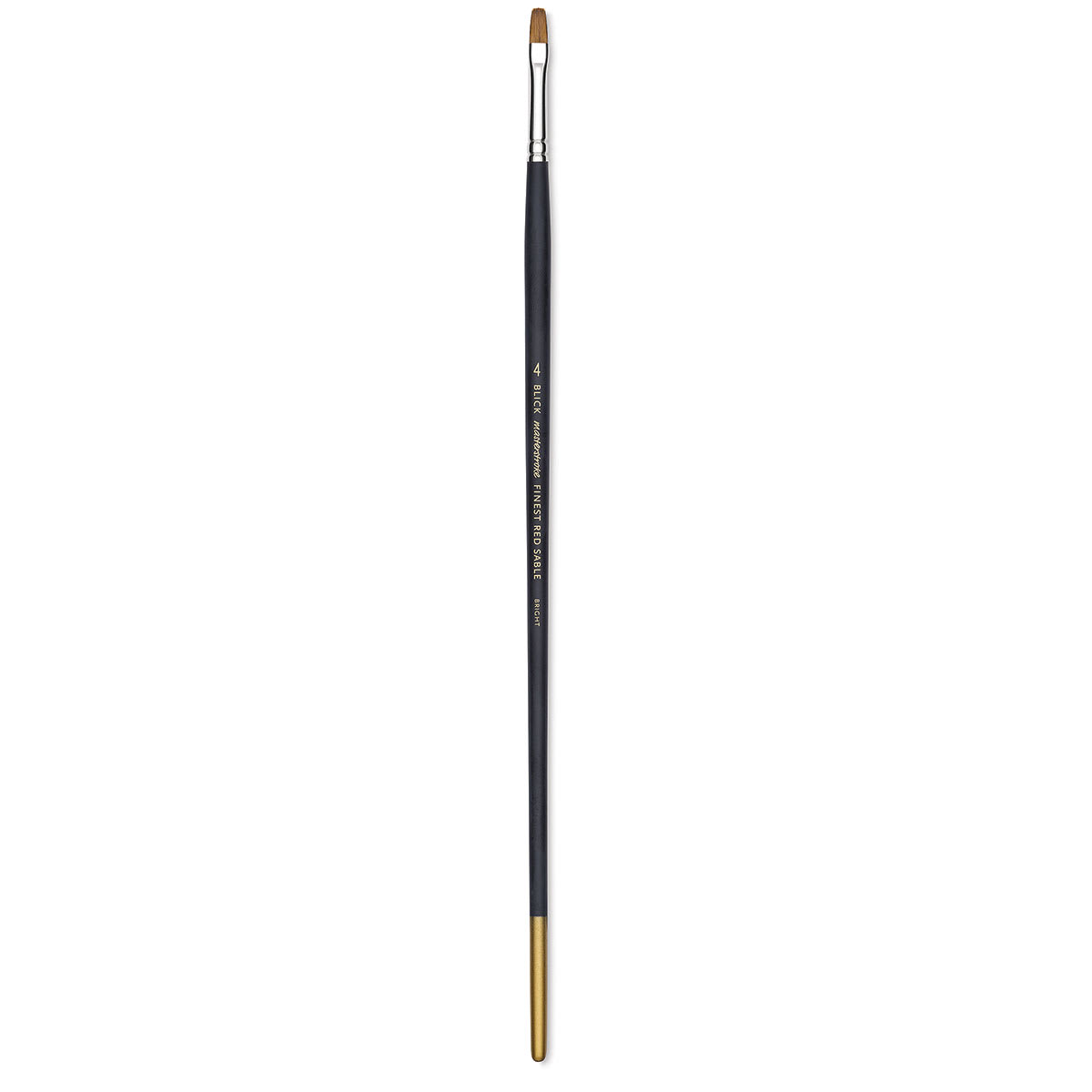Blick Masterstroke Finest Red Sable Brush - Bright, Size 4, Long Handle