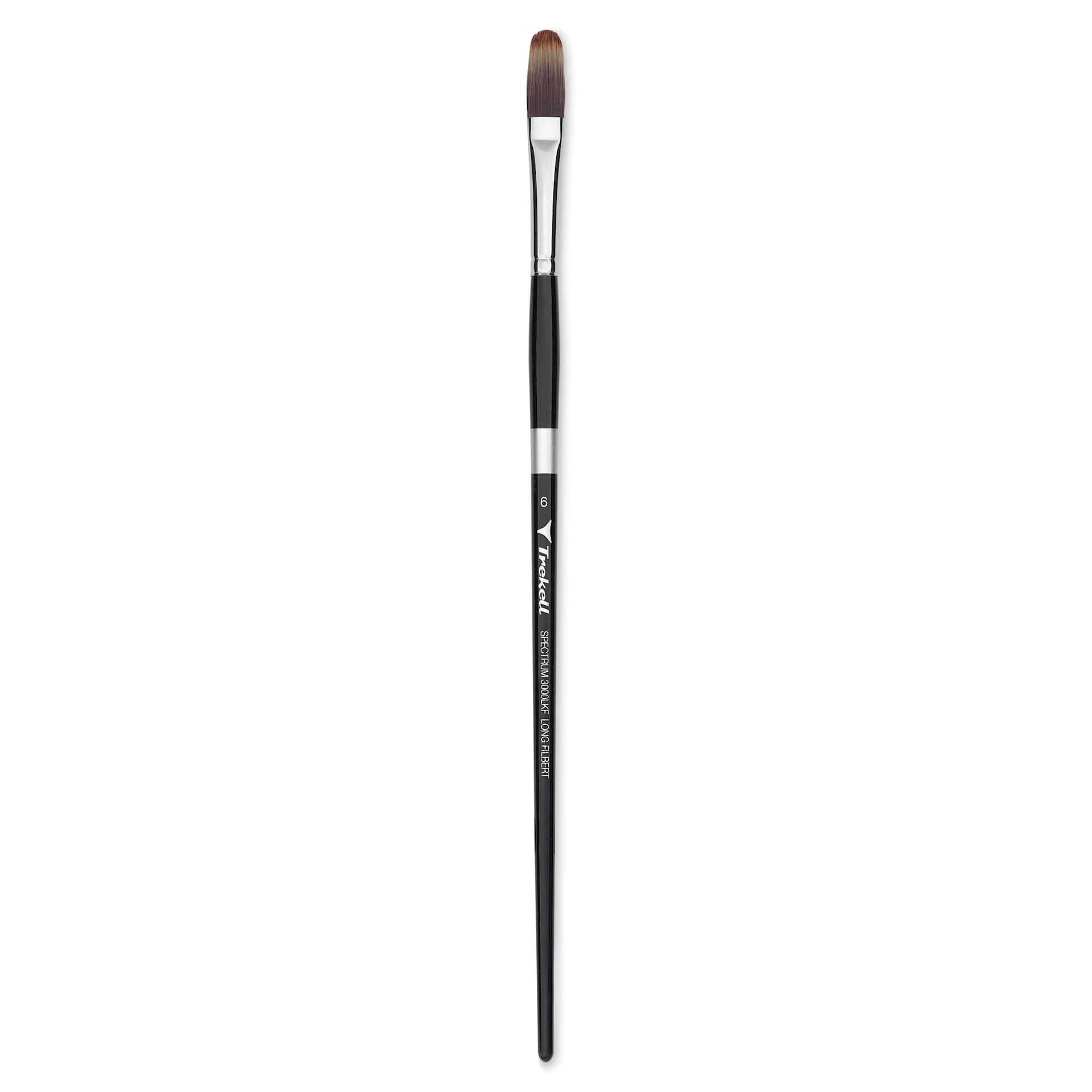 Trekell Spectrum Brush - Long Filbert, Long Handle, Size 6