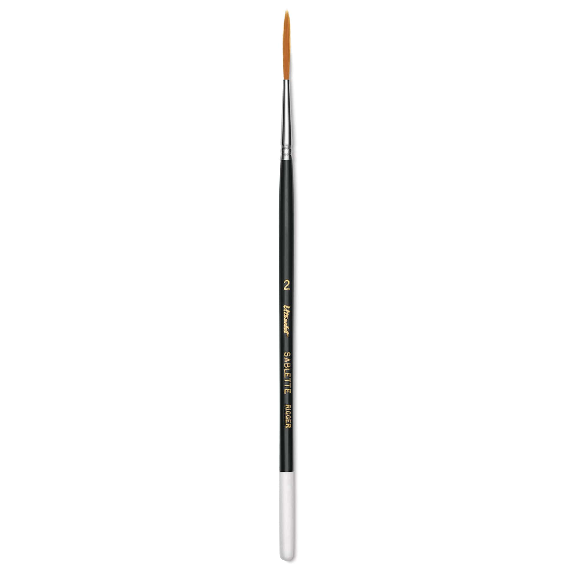 Utrecht Synthetic Sablette Rigger - Size 2, Short Handle