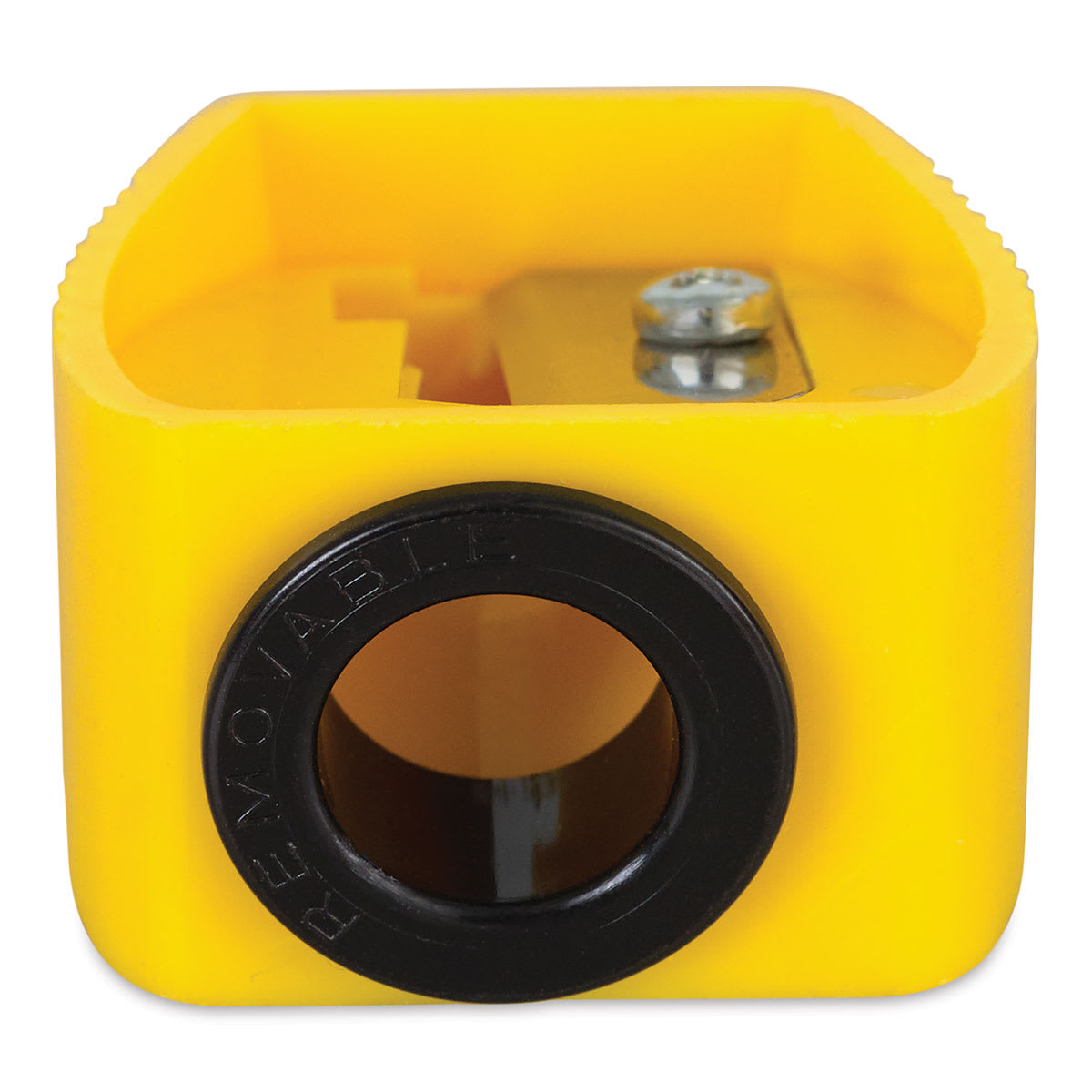 Mobius & Ruppert Neocolor Wax Crayon Sharpener - Front closeup view
