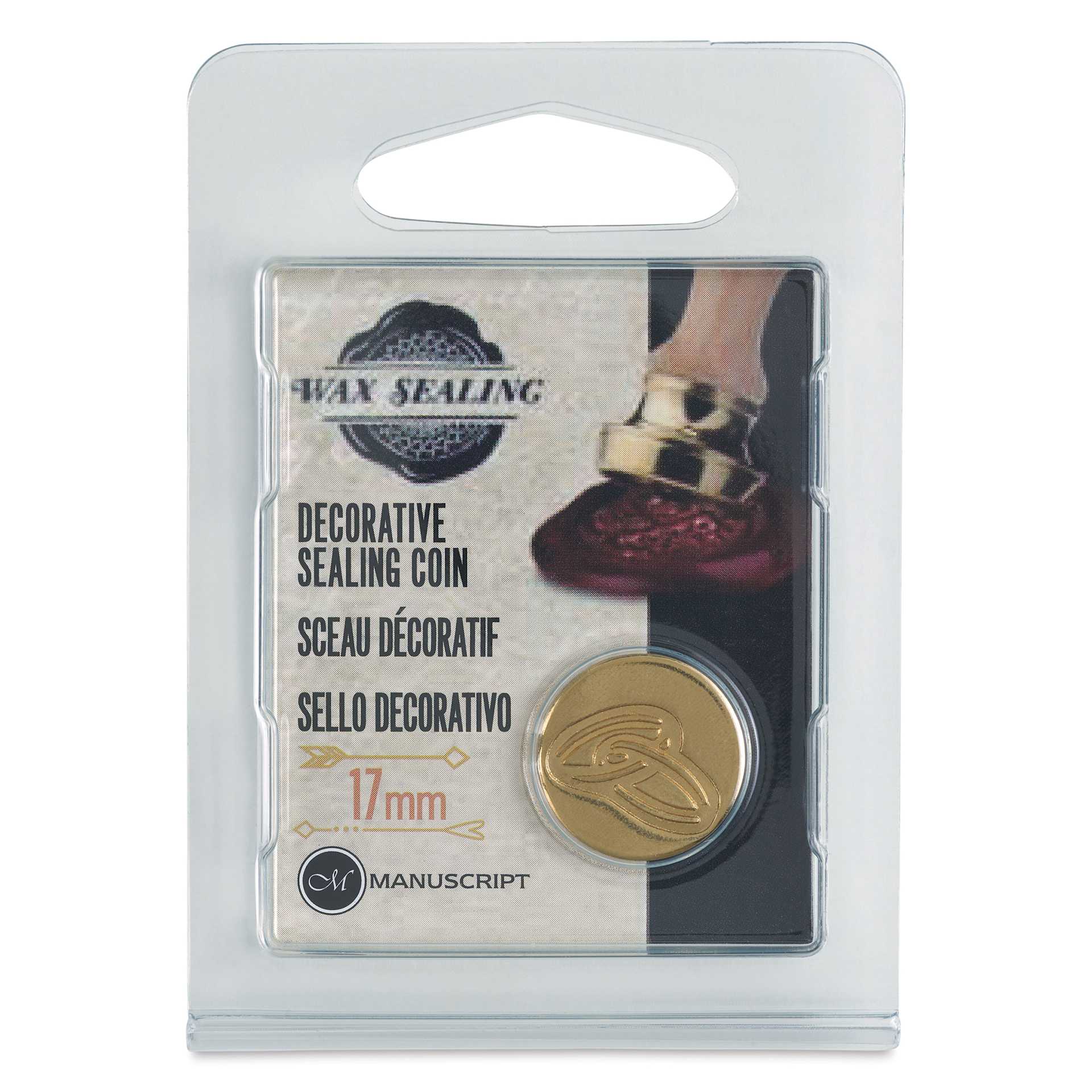 Manuscript Small Sealing Coin - Rings, front of packaging