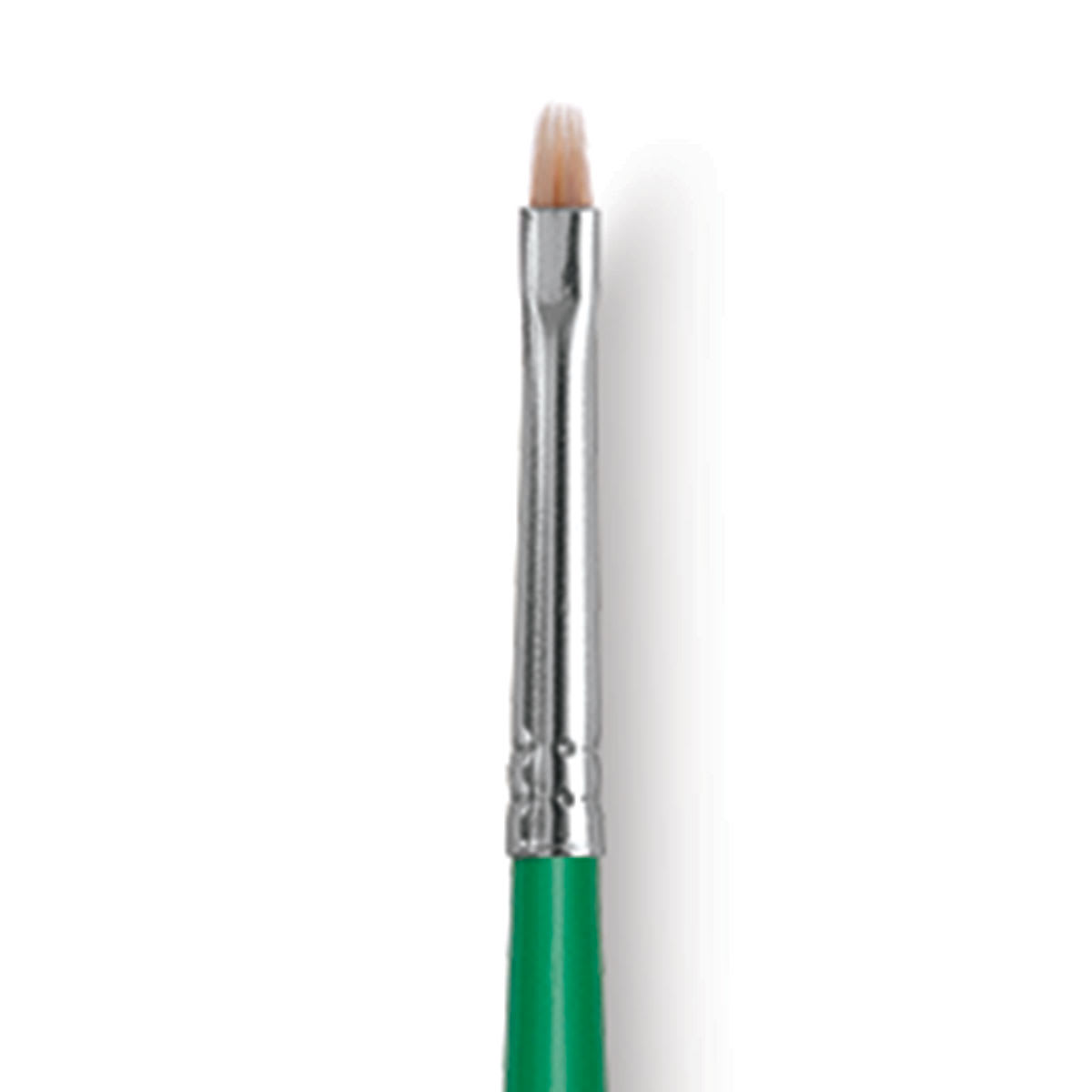 Blick Economy Golden Nylon Brush - Bright, Long Handle, Size 1