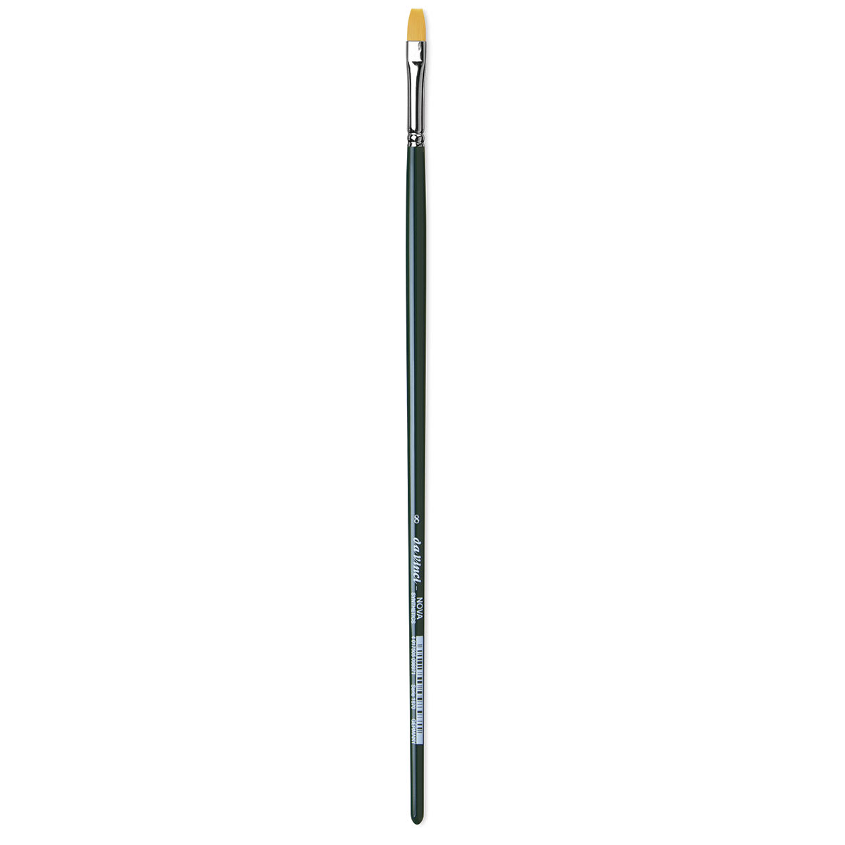 Da Vinci Nova Brush - Bright, Long Handle, Size 8