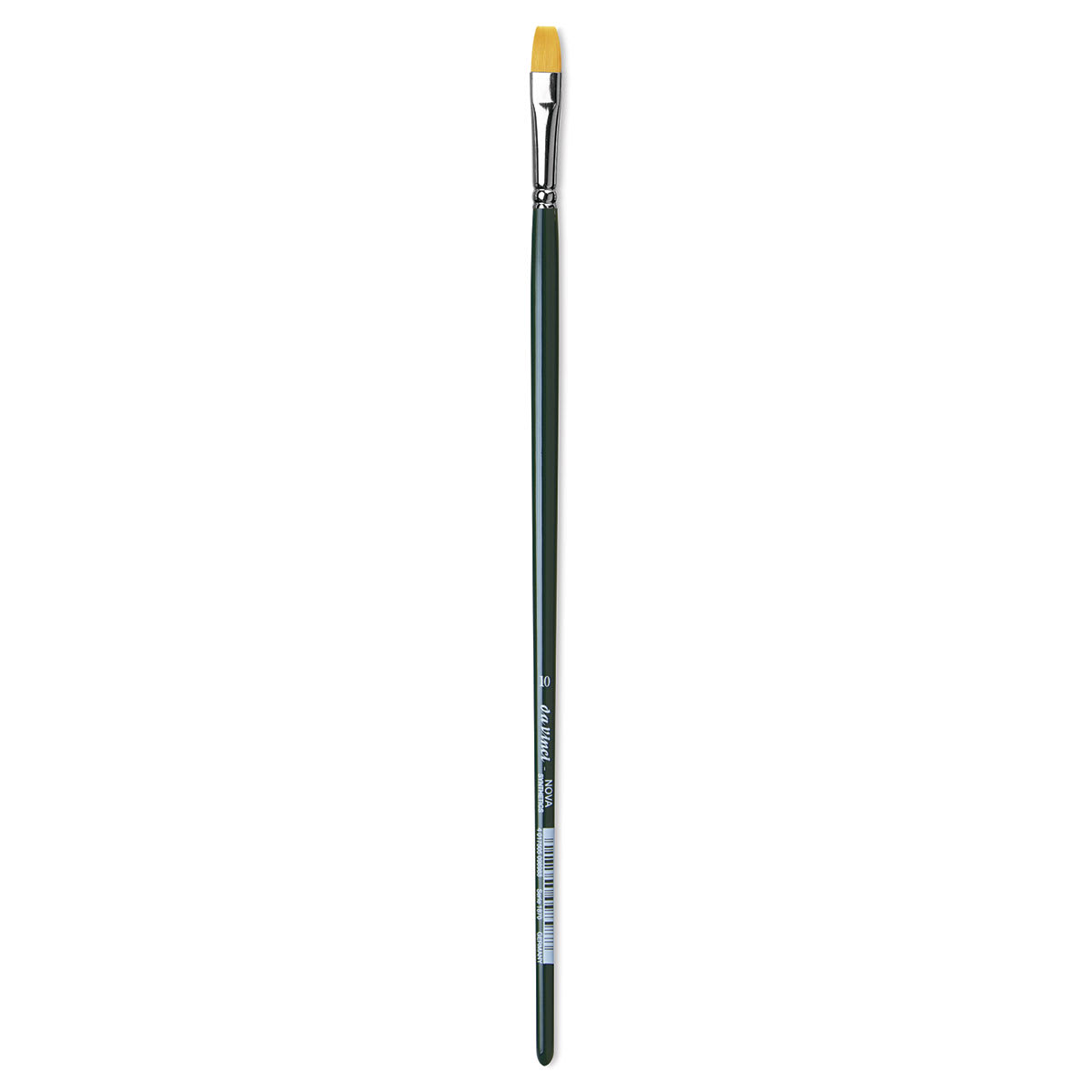 Da Vinci Nova Brush - Bright, Long Handle, Size 10