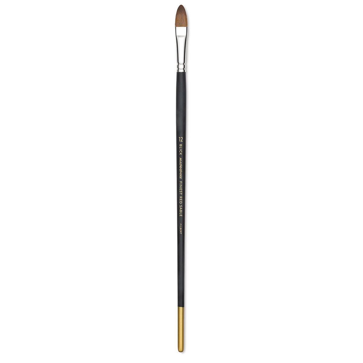 Blick Masterstroke Finest Red Sable Brush - Filbert, Size 12, Long Handle