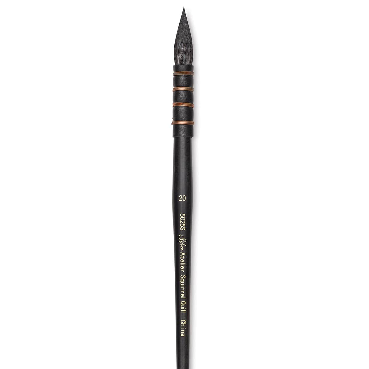 Silver Brush Atelier Quill Series Squirrel Brush - Size 20, Short Handle