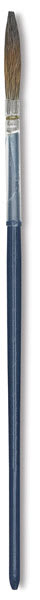 Luco Kazan Round Lettering Brushes - Size 8 brush shown upright
