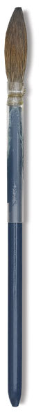 Luco Kazan Round Lettering Brushes - Size 22 brush shown upright