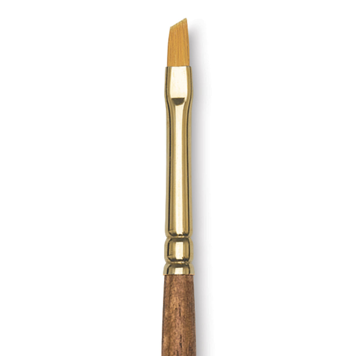 Blick Studio Decorative Brush - Angular, Short Handle, 1/8" close up