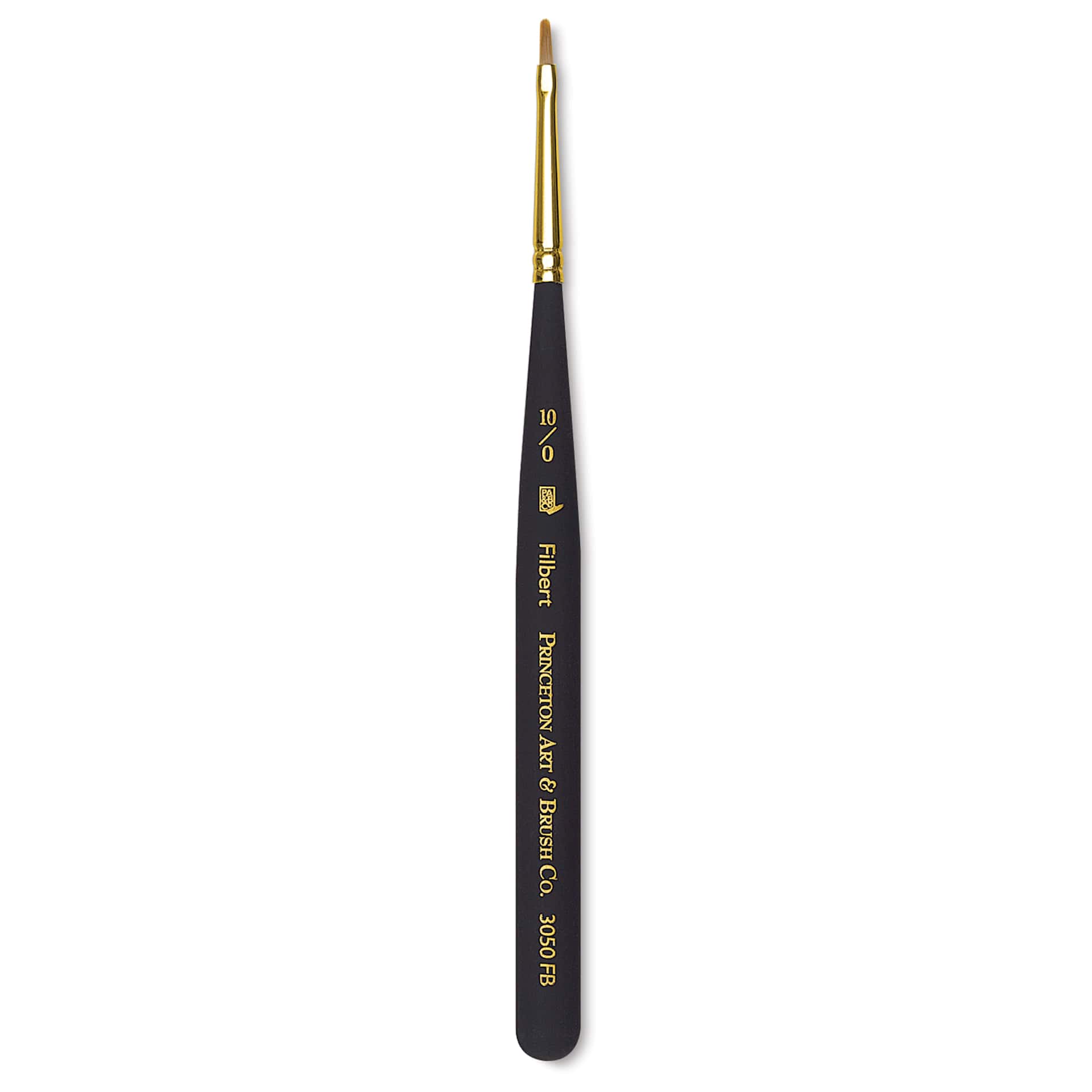Princeton Mini Brush - Filbert, Mini Handle, Size 10/0