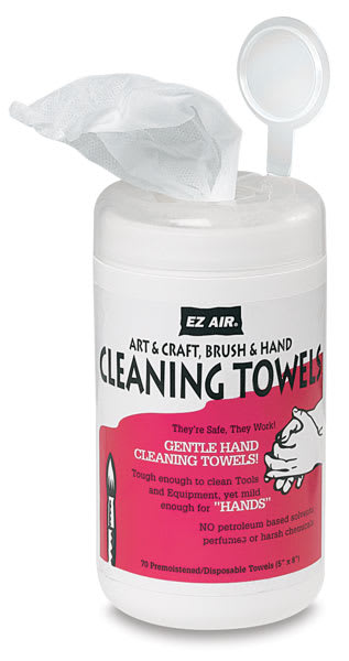 Brush and Hand Wipes