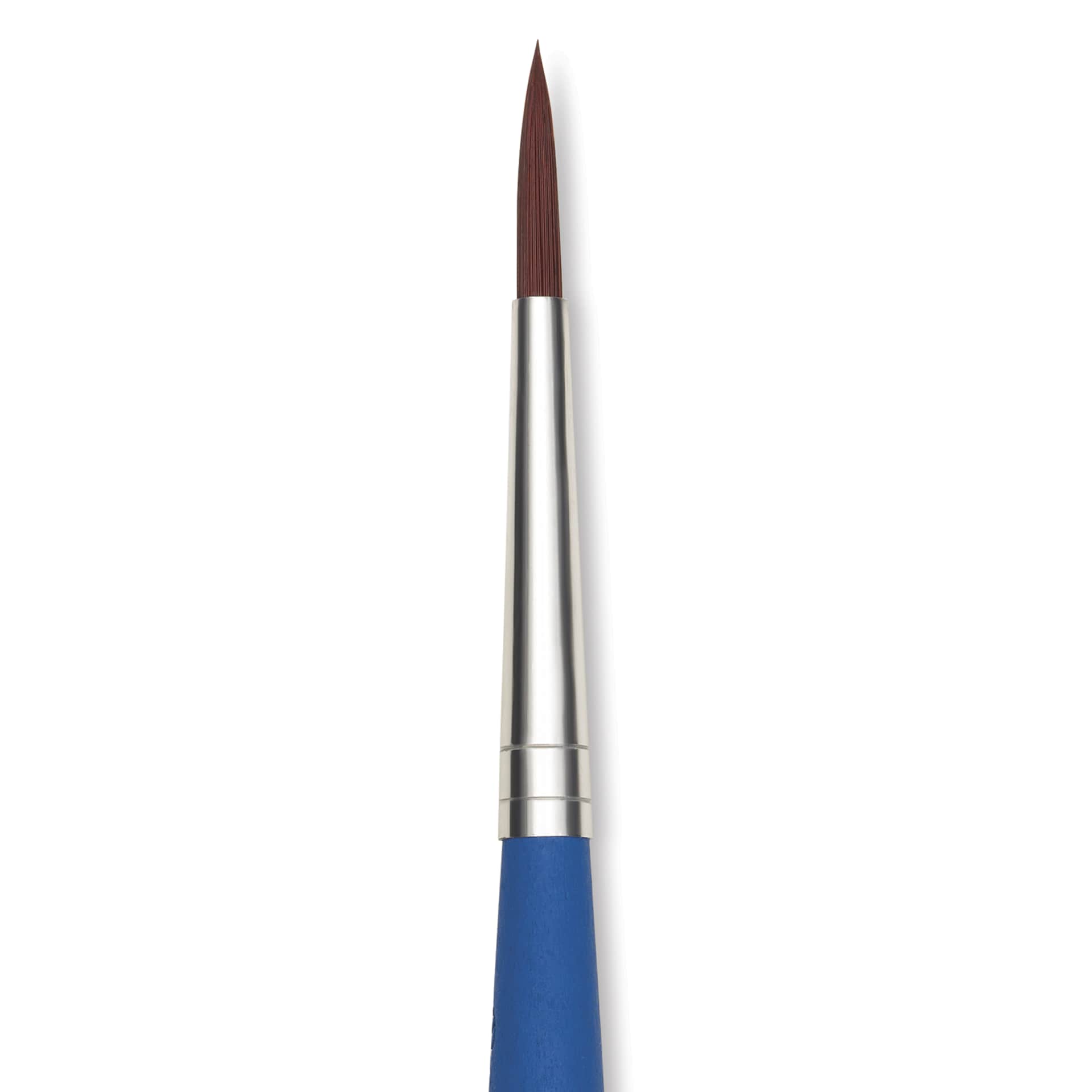 Da Vinci Forte Basic Synthetic Brush - Round, Short Handle, Size 4, close-up
