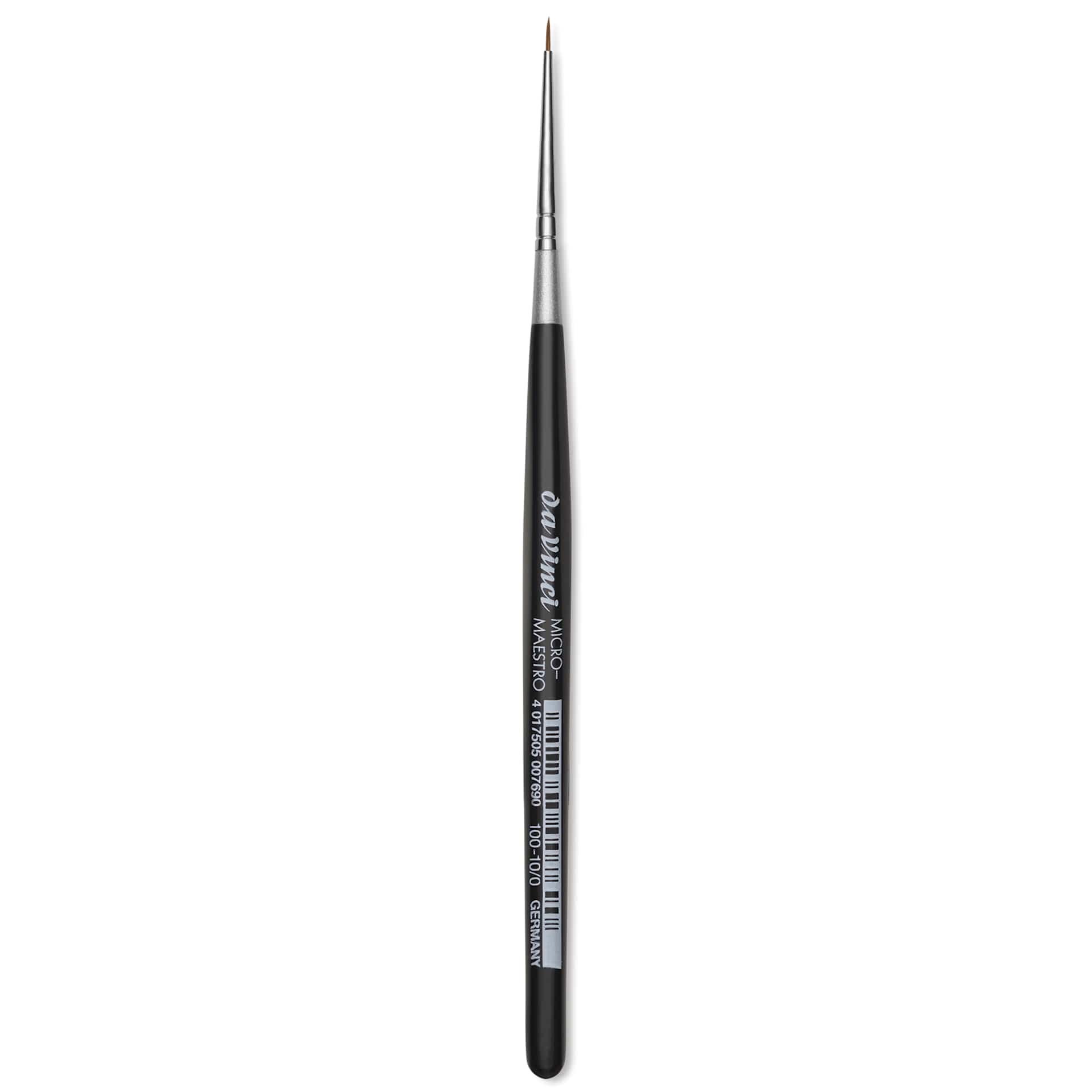 Da Vinci Micro Maestro Kolinsky Brush - Round, Short Handle, Size 10/0