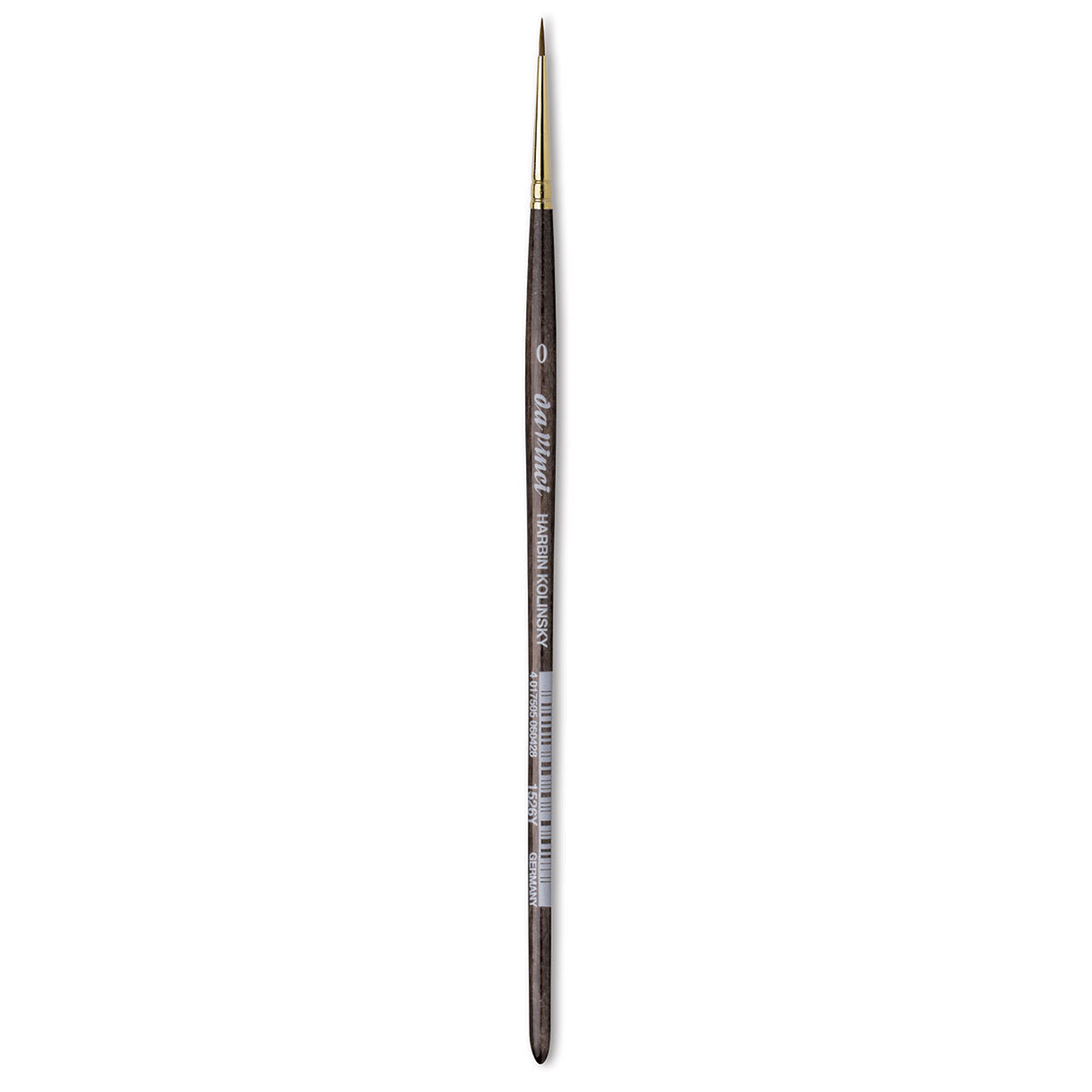 Da Vinci Harbin Kolinsky Brush - Sharp Round, Short Handle, Size 0