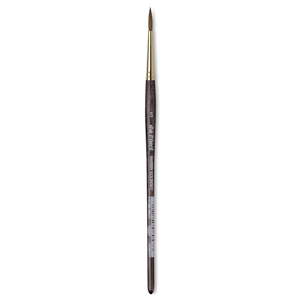 Da Vinci Harbin Kolinsky Brush - Sharp Round, Short Handle, Size 5