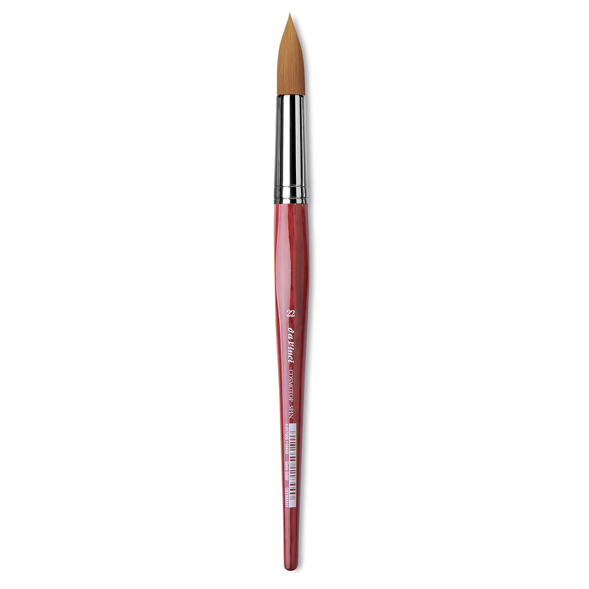 Da Vinci Cosmotop Spin Brush - Round, Short Handle, Size 22