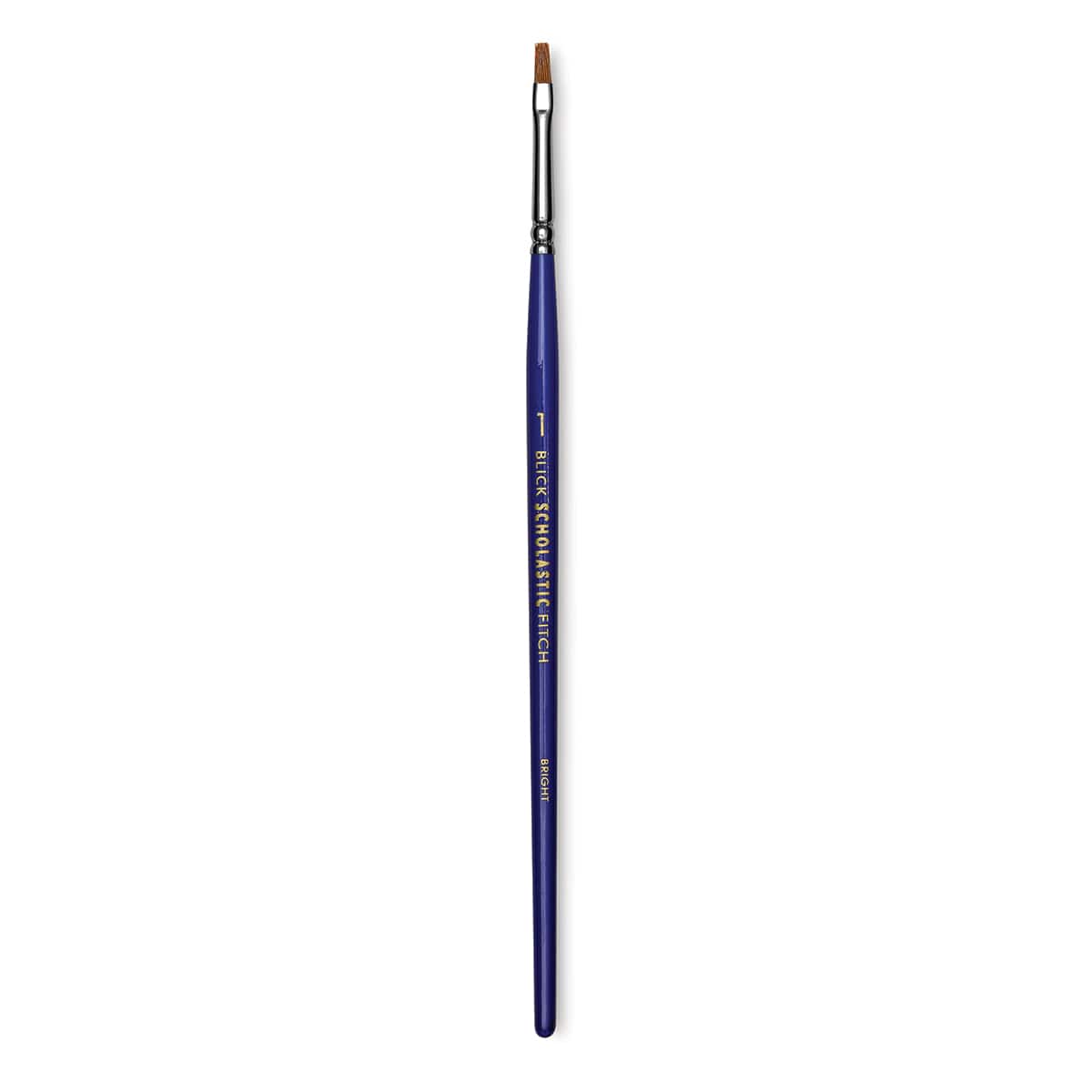 Blick Scholastic Pony Brush - Bright, Short Handle, Size 1
