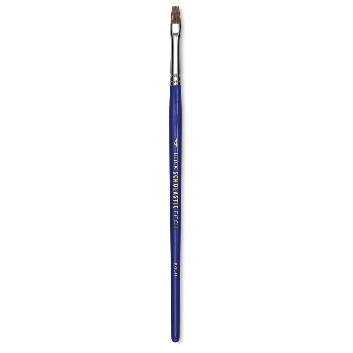 Blick Scholastic Pony Brush - Bright, Short Handle, Size 4