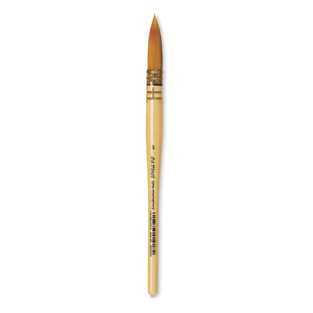 Da Vinci Cosmotop Spin Brush - Quill, Short Handle, Size 5