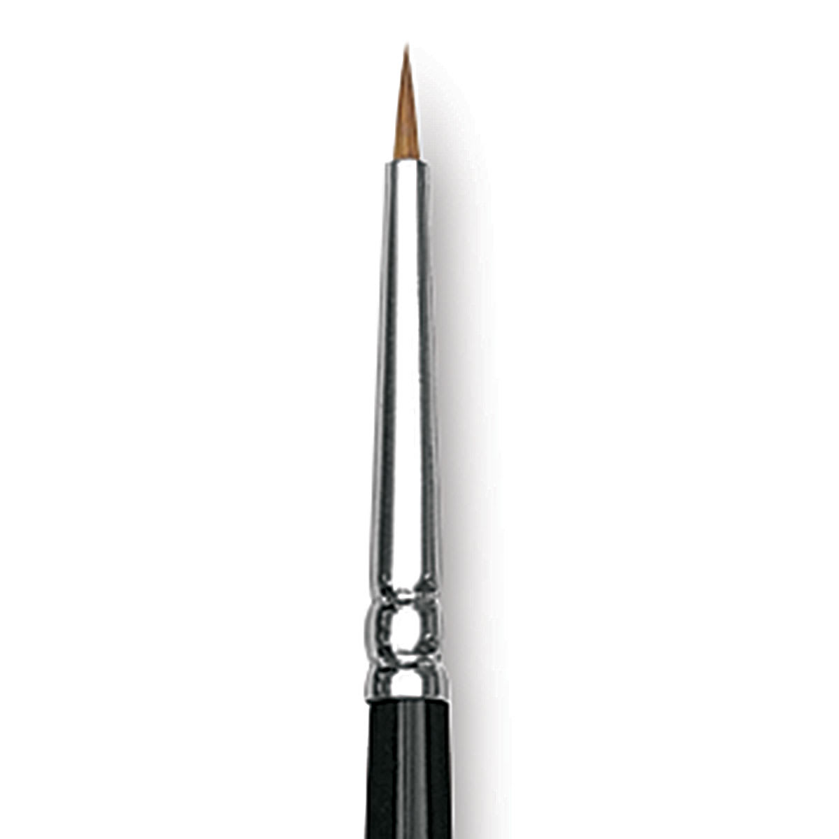 Winsor & Newton Series 7 Kolinsky Sable Brush - Miniature Round, Size 1 close up
