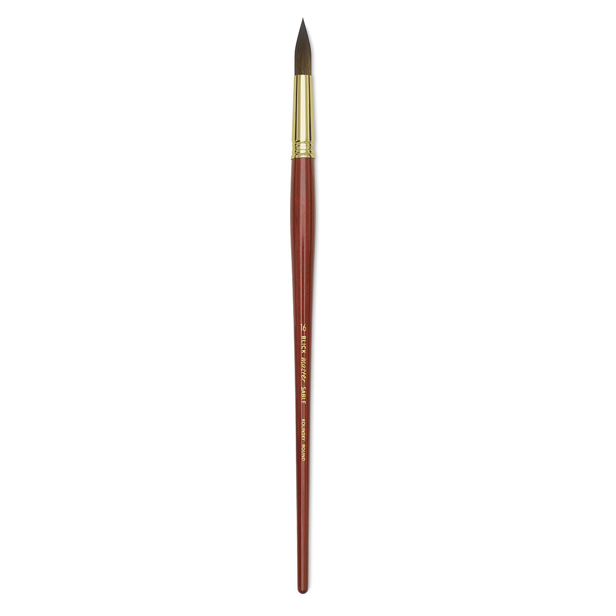 Blick Master Kolinsky Sable Brush - Round, Long Handle, Size 16