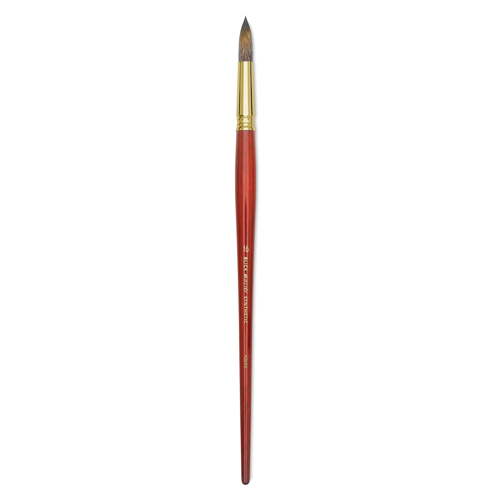 Blick Master Synthetic Brush - Round, Long Handle, Size 16