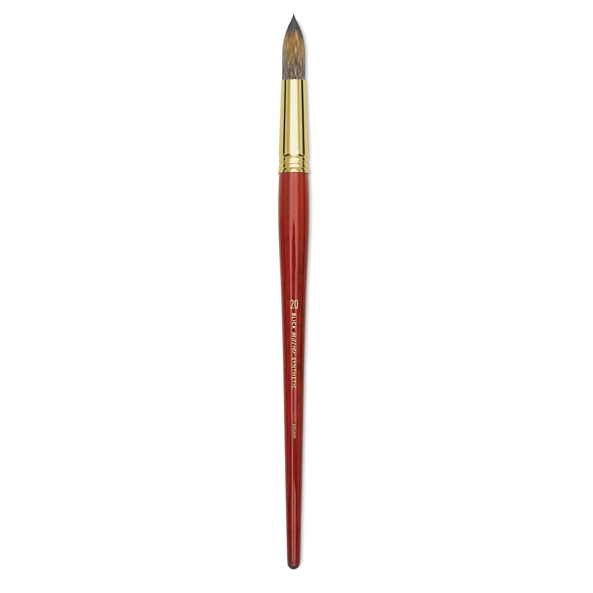 Blick Master Synthetic Brush - Round, Long Handle, Size 20