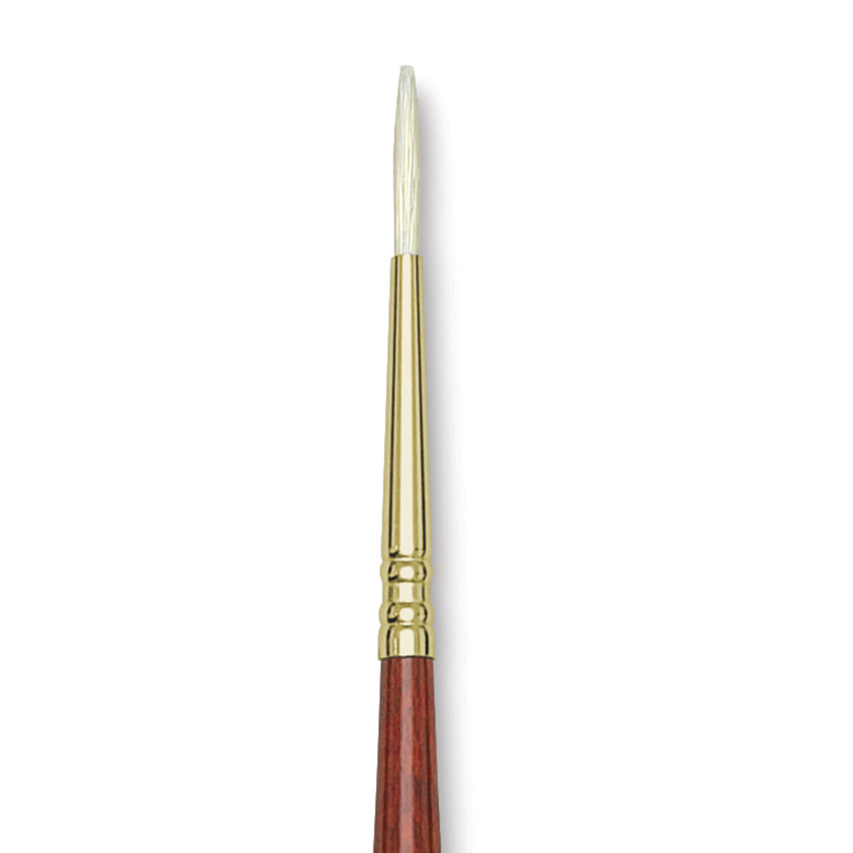 Blick Master Bristle Brush - Round, Long Handle, Size 2 close up