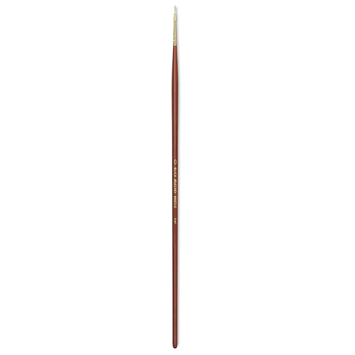Blick Master Bristle Brush - Flat, Long Handle, Size 0