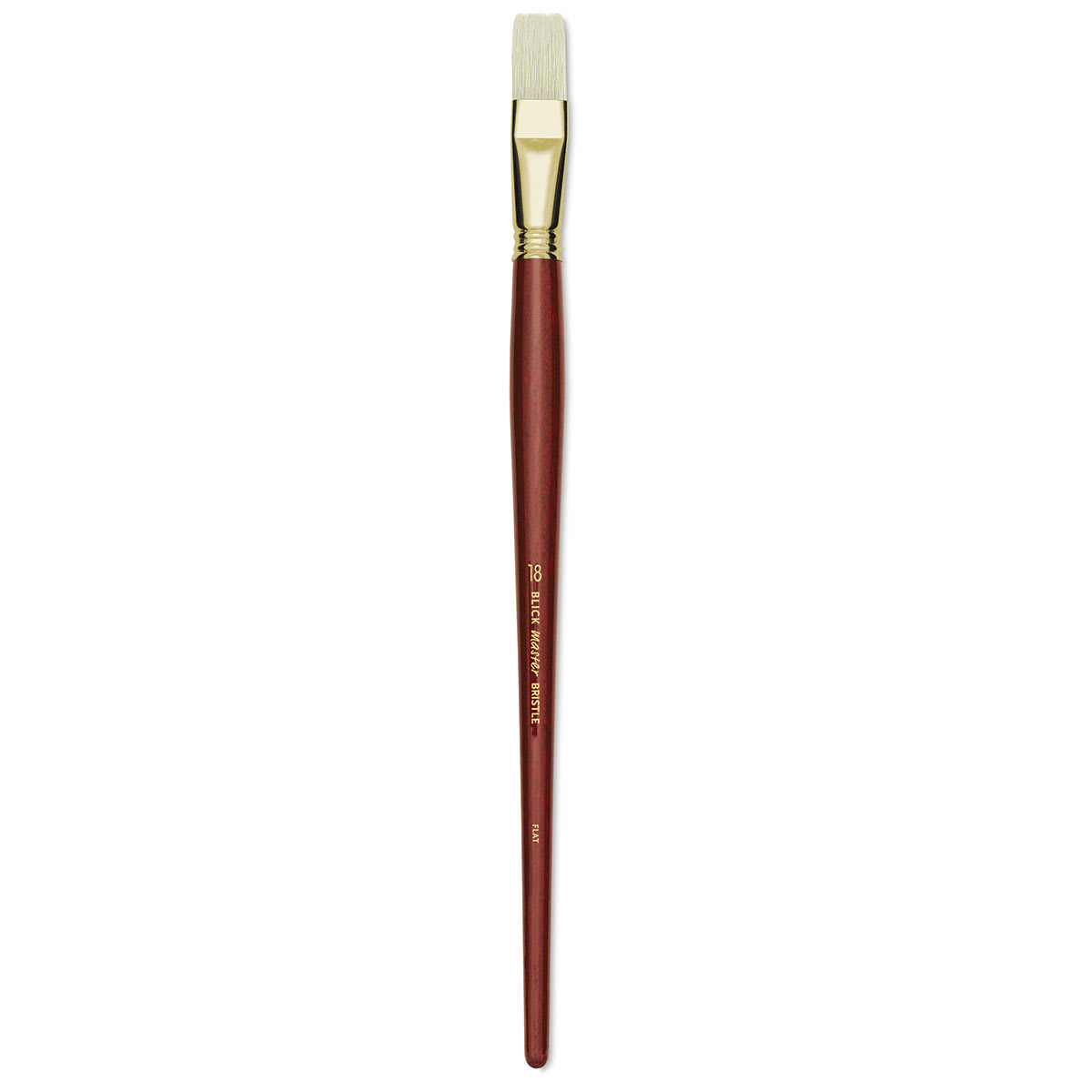 Blick Master Bristle Brush - Flat, Long Handle, Size 18
