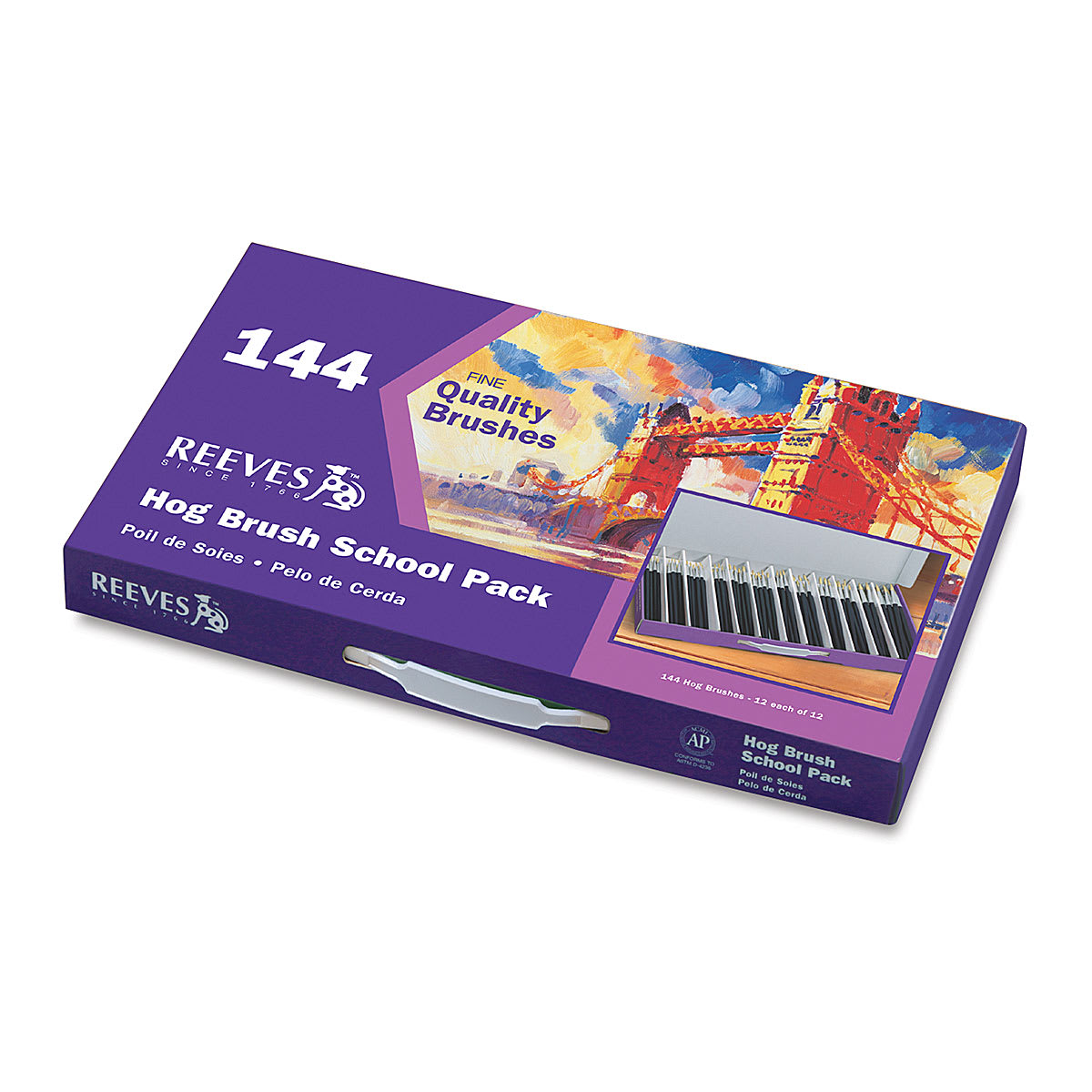 Bristle School Brushes, Pkg of 144