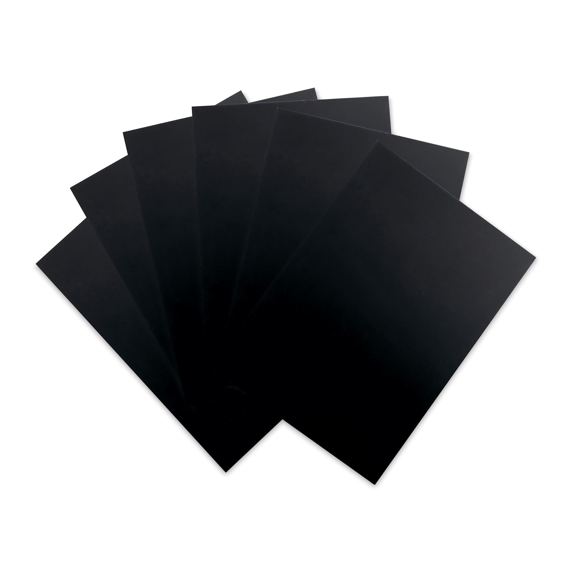 Royal & Langnickel Engraving Art Scratch Board - Rainbow Foil, 5" x 7", Pkg of 6 contents
