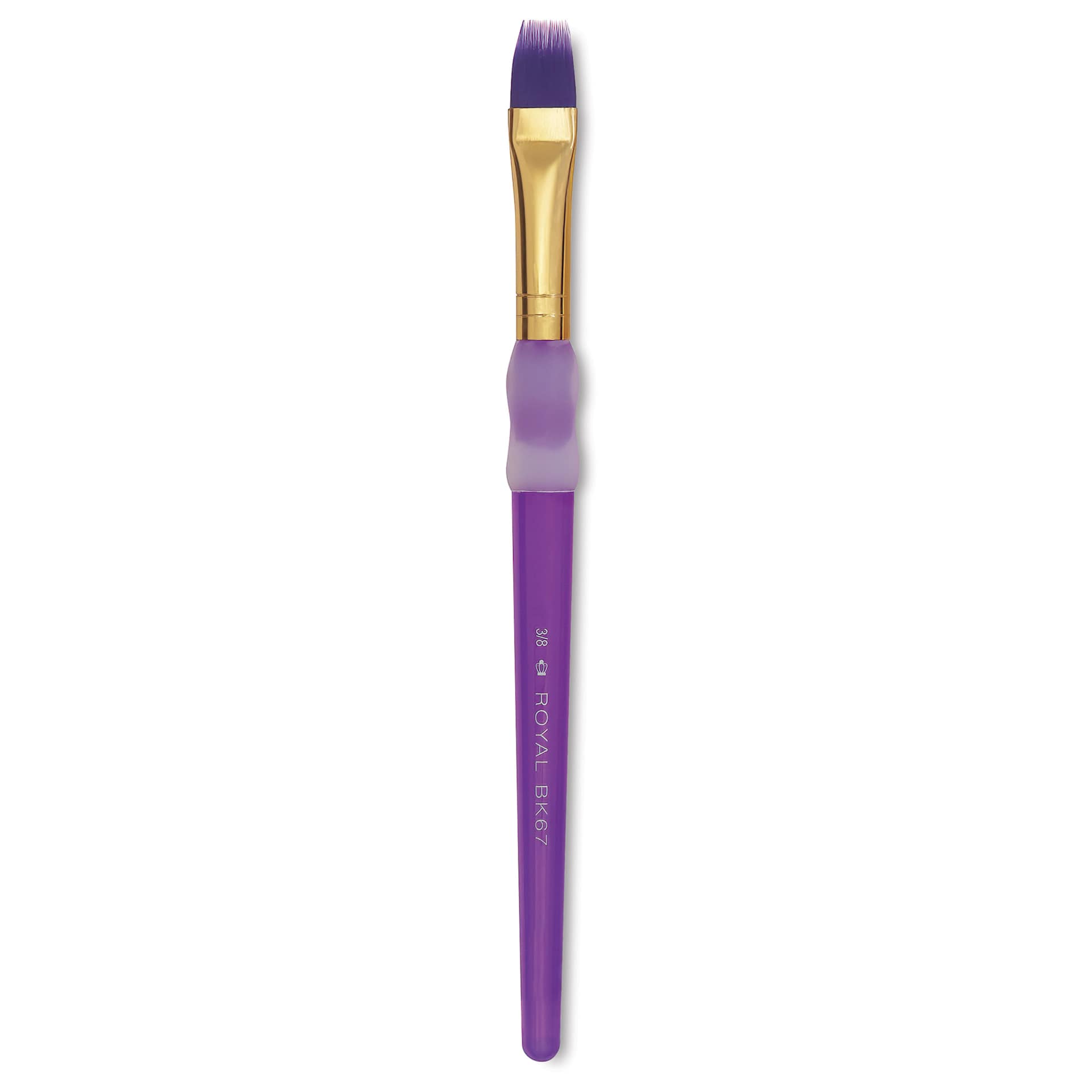 Royal & Langnickel Big Kids' Choice Lil' Grippers Brush - Series BK67 Comb, Size 3/8", Short Handle