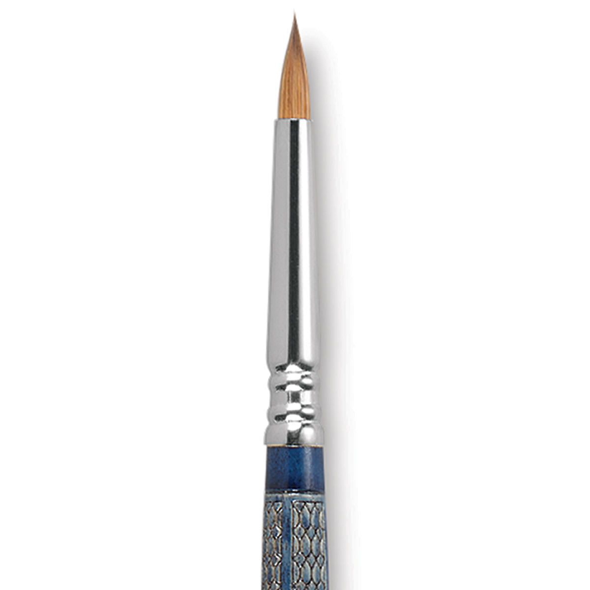 Escoda Optimo Kolinsky Sable Brush - Detailer Round, Short Handle, Size 6 close up