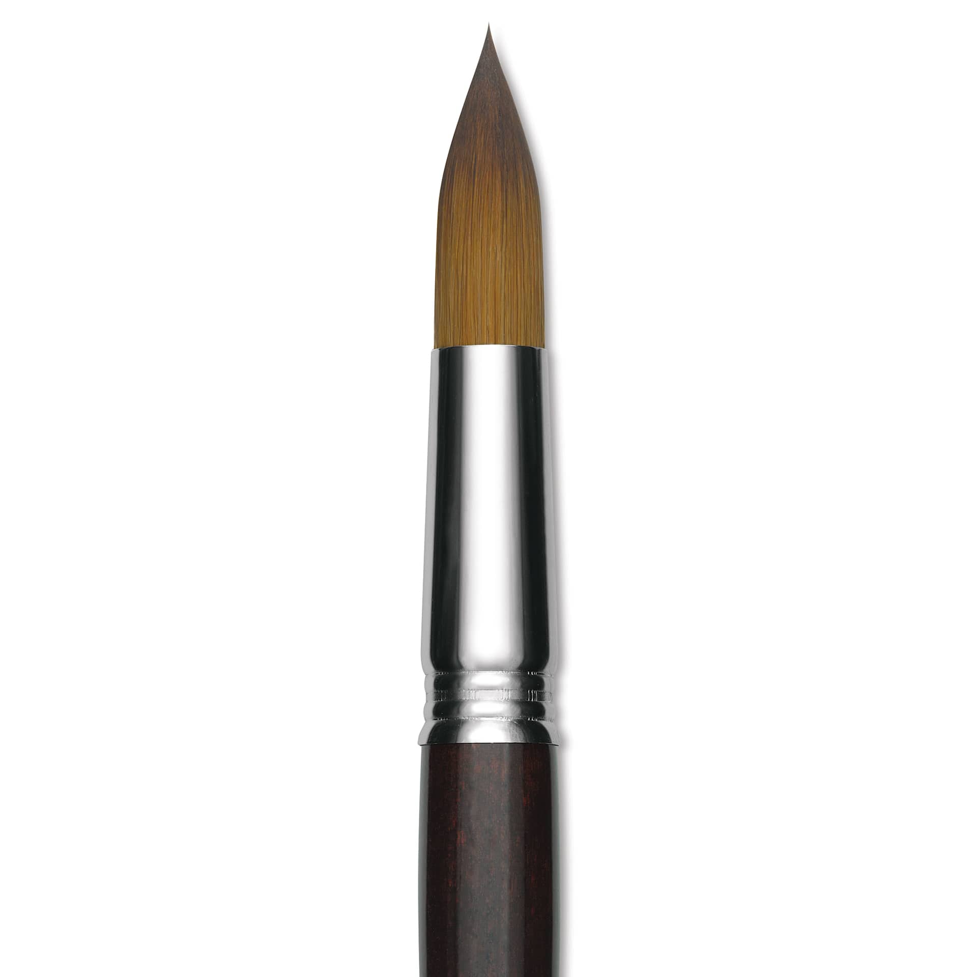 Escoda Prado Tame Synthetic Brush - Round, Short Handle, Size 22, close-up