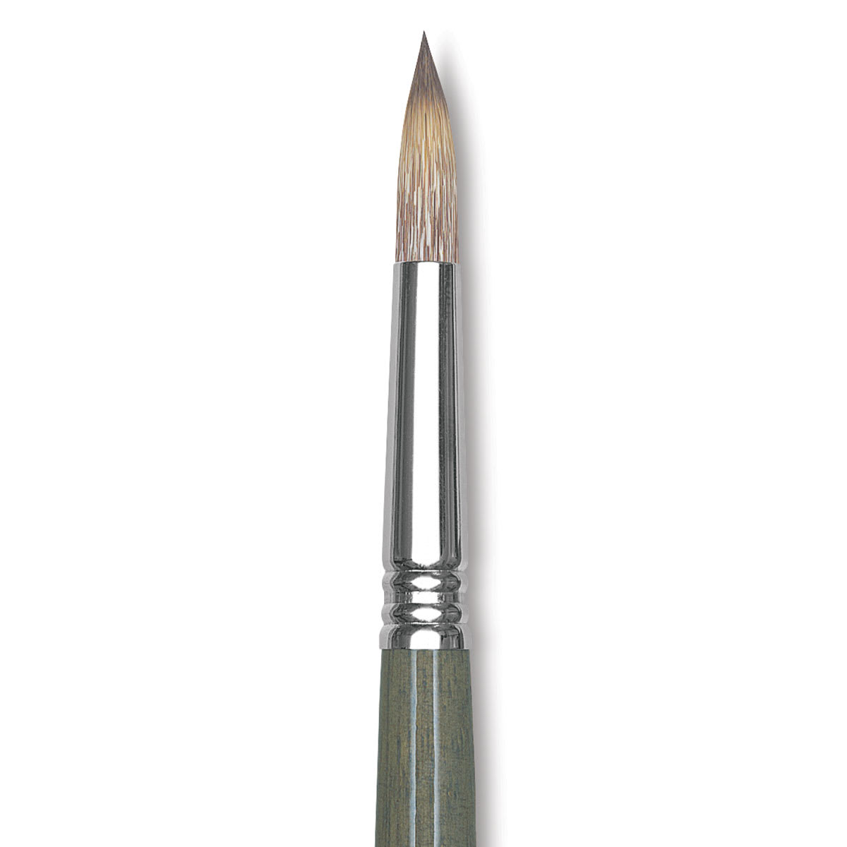 Escoda Tadami Synthetic Mongoose Brush - Round, Short Handle, Size 12