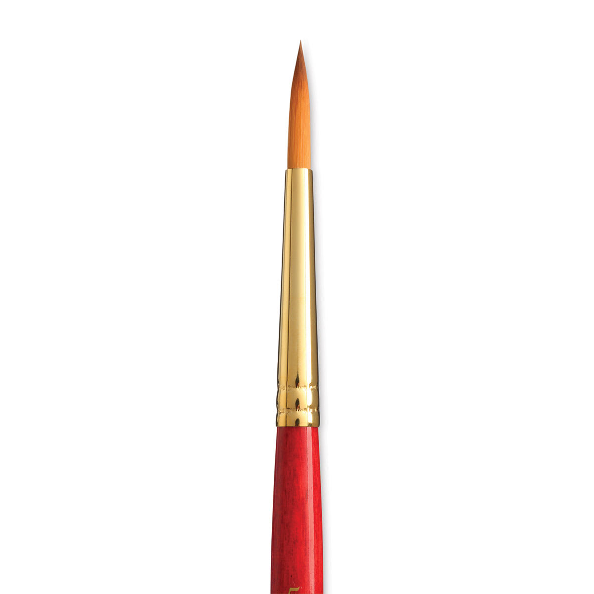 Princeton Heritage Sable Brush - Round, Short Handle, Size 5 close up