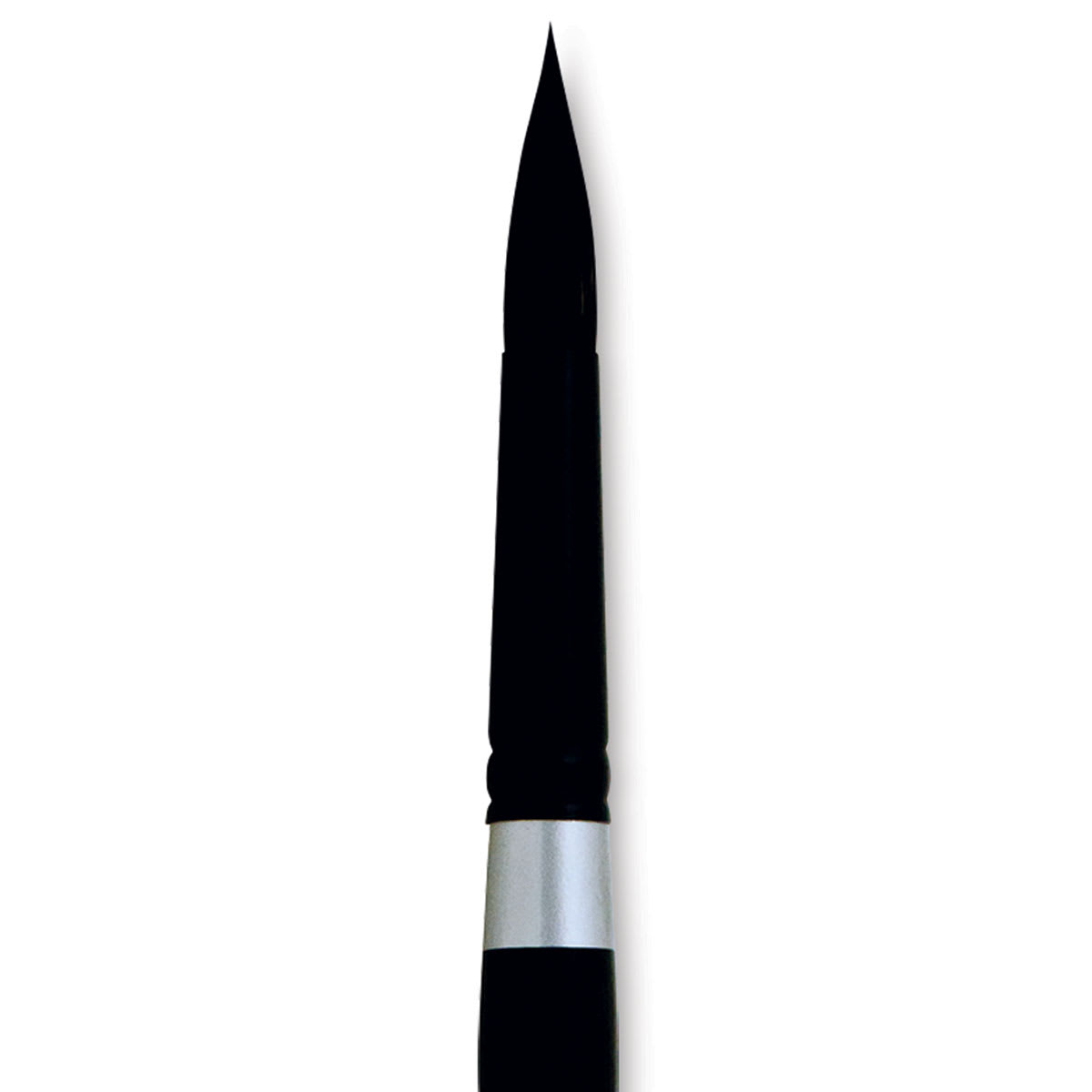 Silver Brush Black Velvet Brush - Round, Size 16 close up