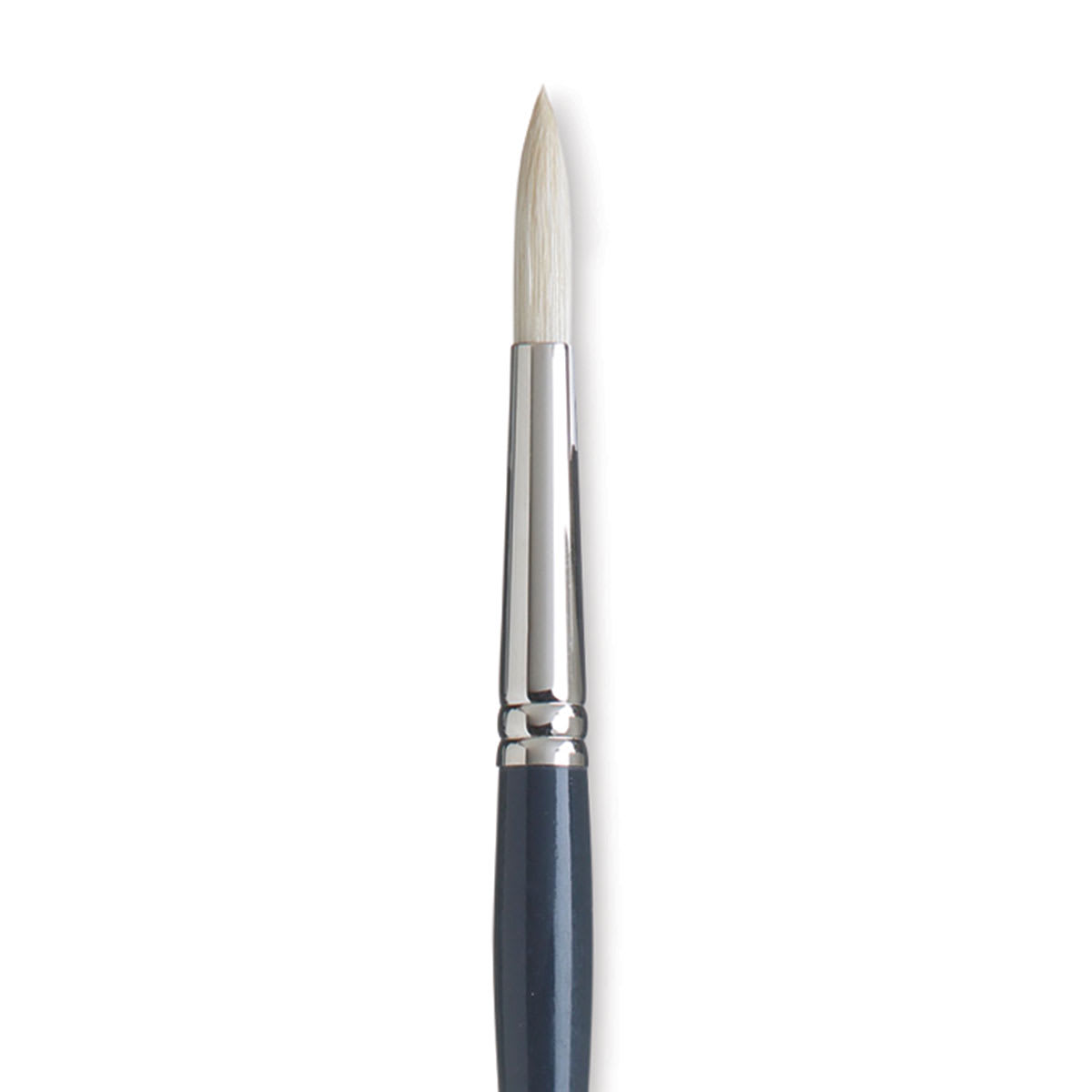 Princeton Snap! Natural Bristle Brush - Round, Long Handle, Size 8 close up