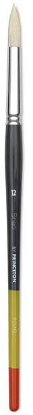 SNAP! Series 9700 Natural Bristle Brushes - Round Brush shown upright
