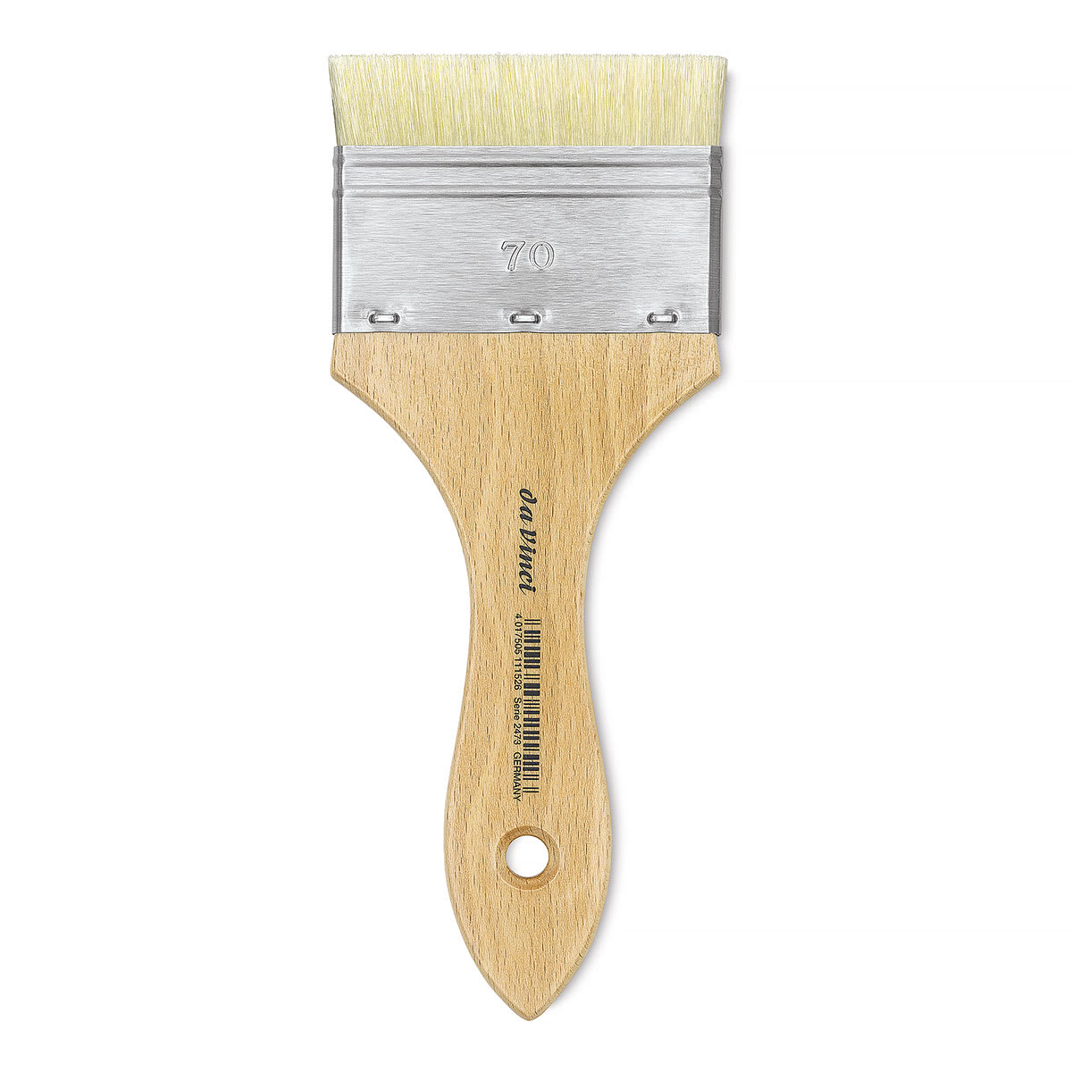 Da Vinci Maestro 2 Hog Bristle Brush - Mottler Extra Short, Short Handle, Size 70