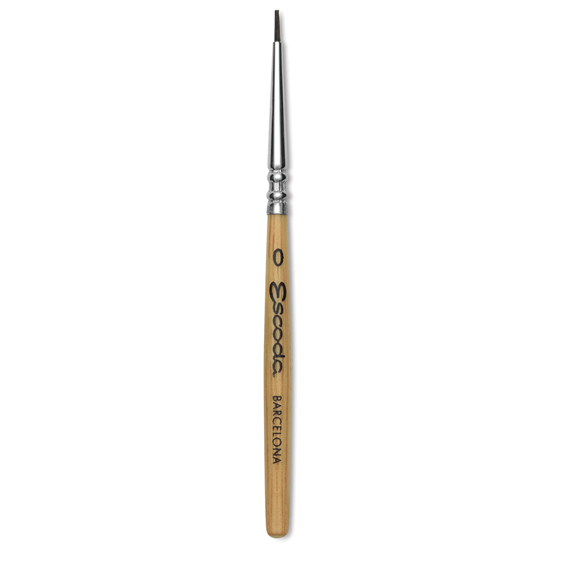 Escoda Squirrel Hair Ceramic Brush - Square Tip, Size 0