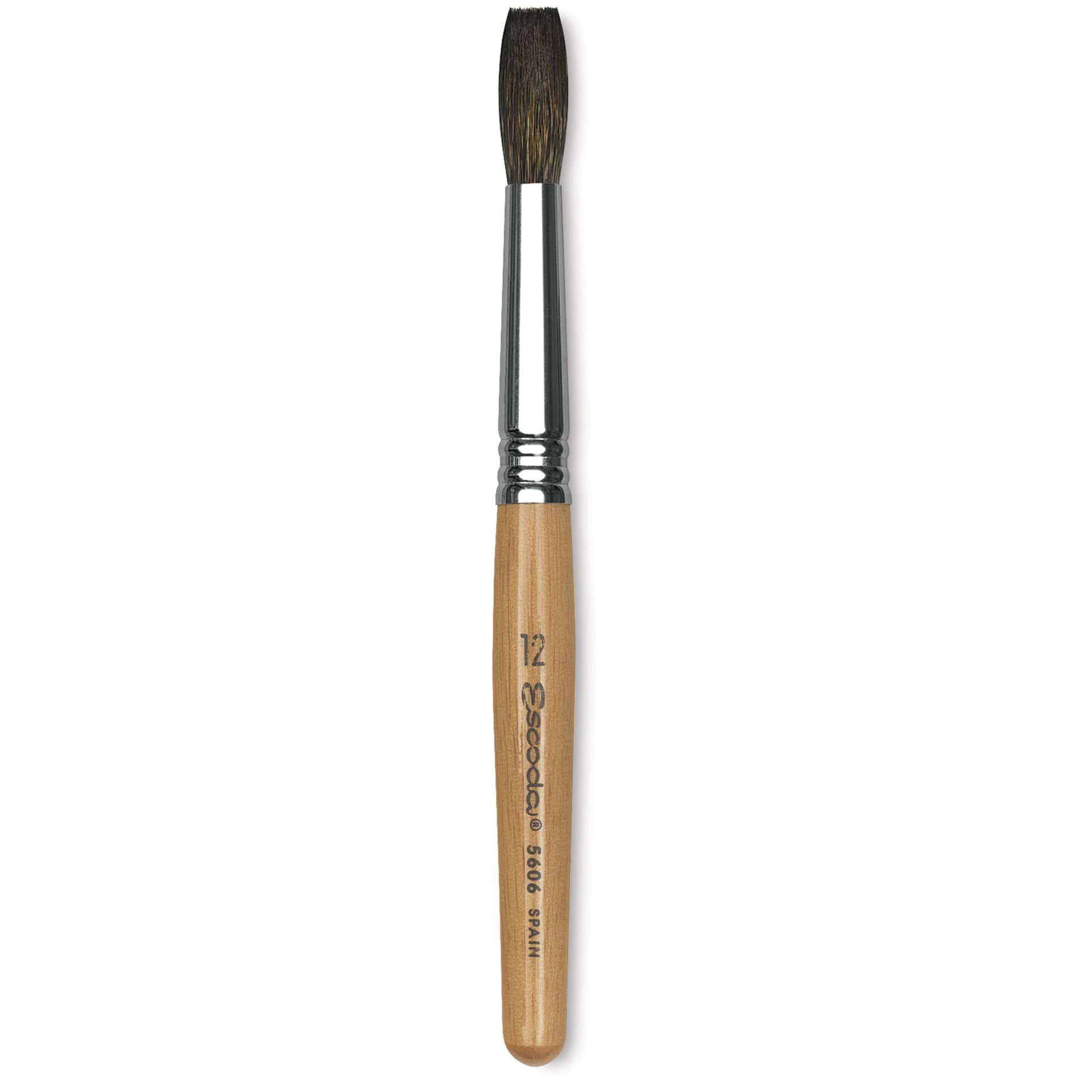 Escoda Squirrel Hair Ceramic Brush - Square Tip, Size 12