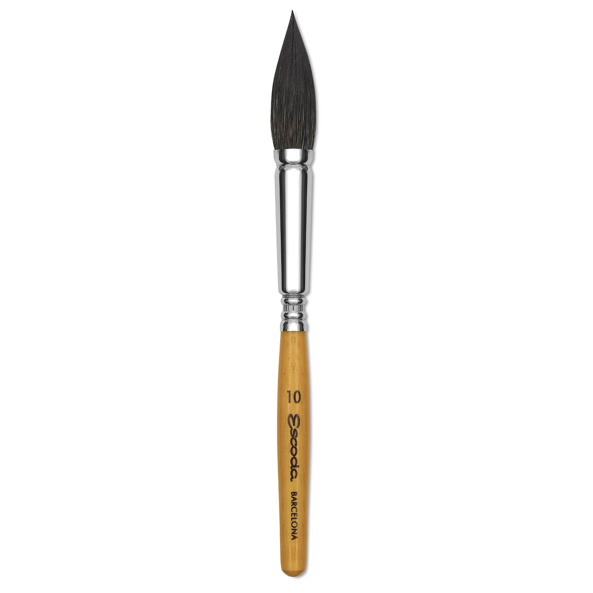 Escoda Squirrel Hair Ceramic Brush - Full Body Oval, Size 10