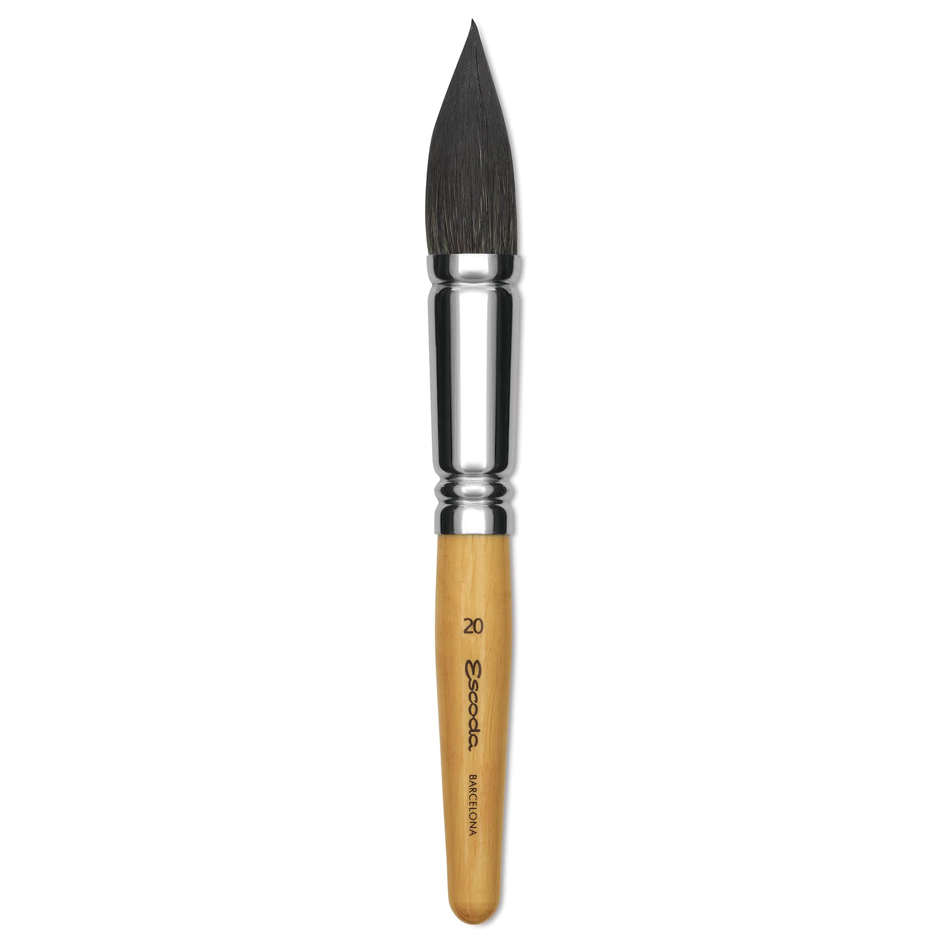 Escoda Squirrel Hair Ceramic Brush - Full Body Oval, Size 20
