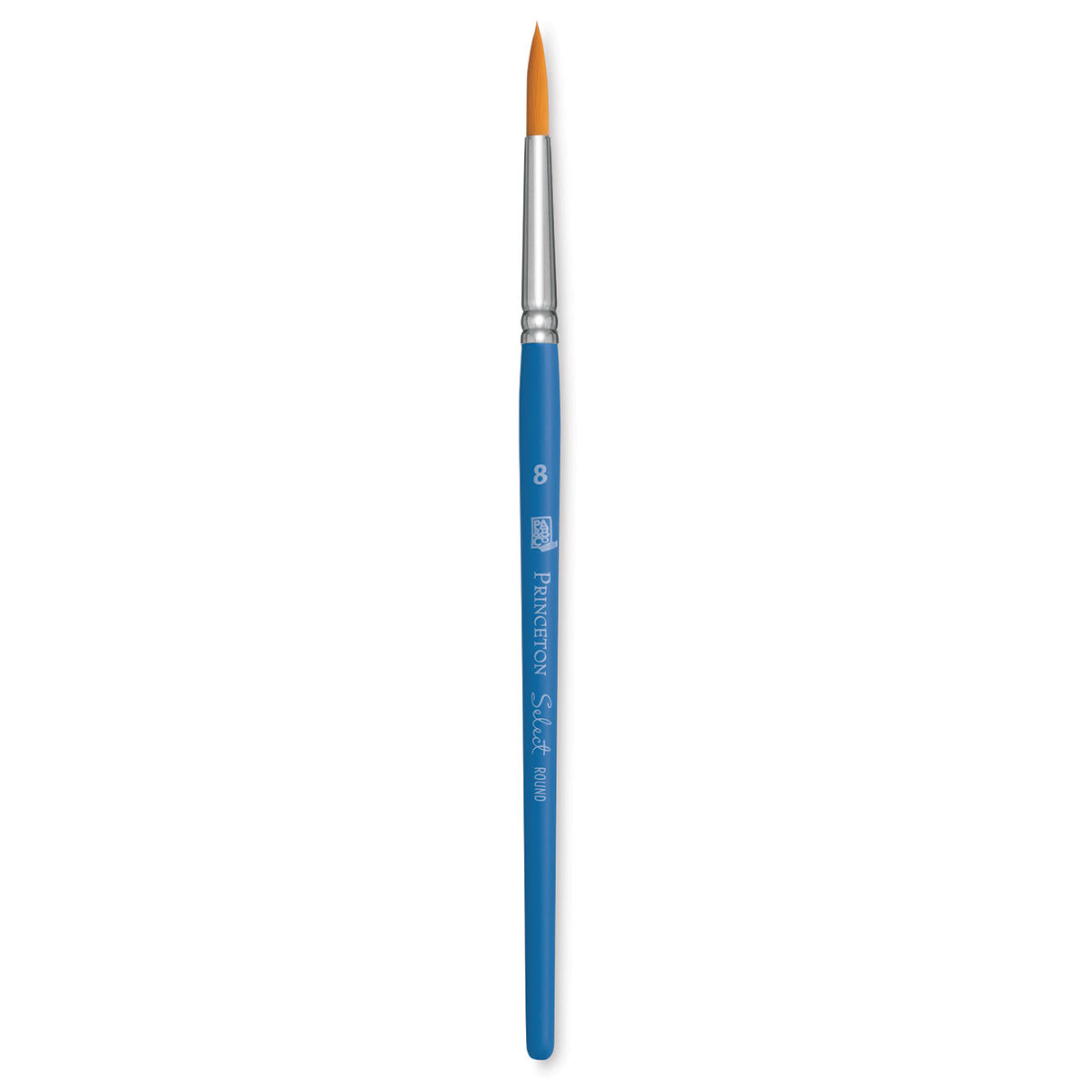 Princeton Select Synthetic Brush - Round, Short Handle, Size 8