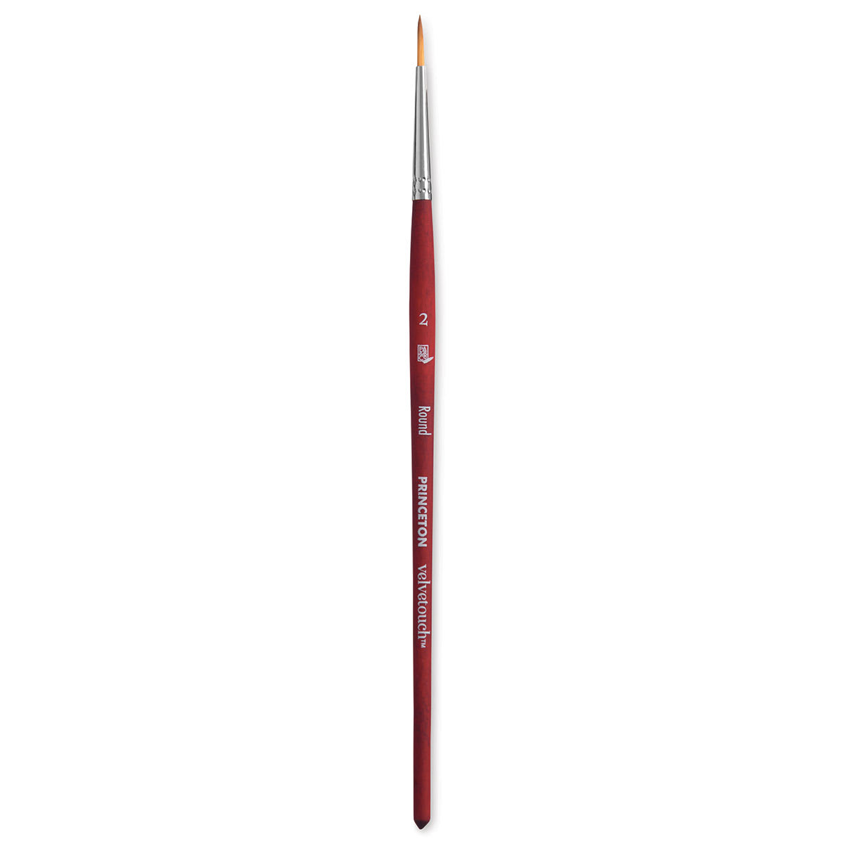 Princeton Velvetouch Series 3950 Synthetic Brush - Round, Size 2