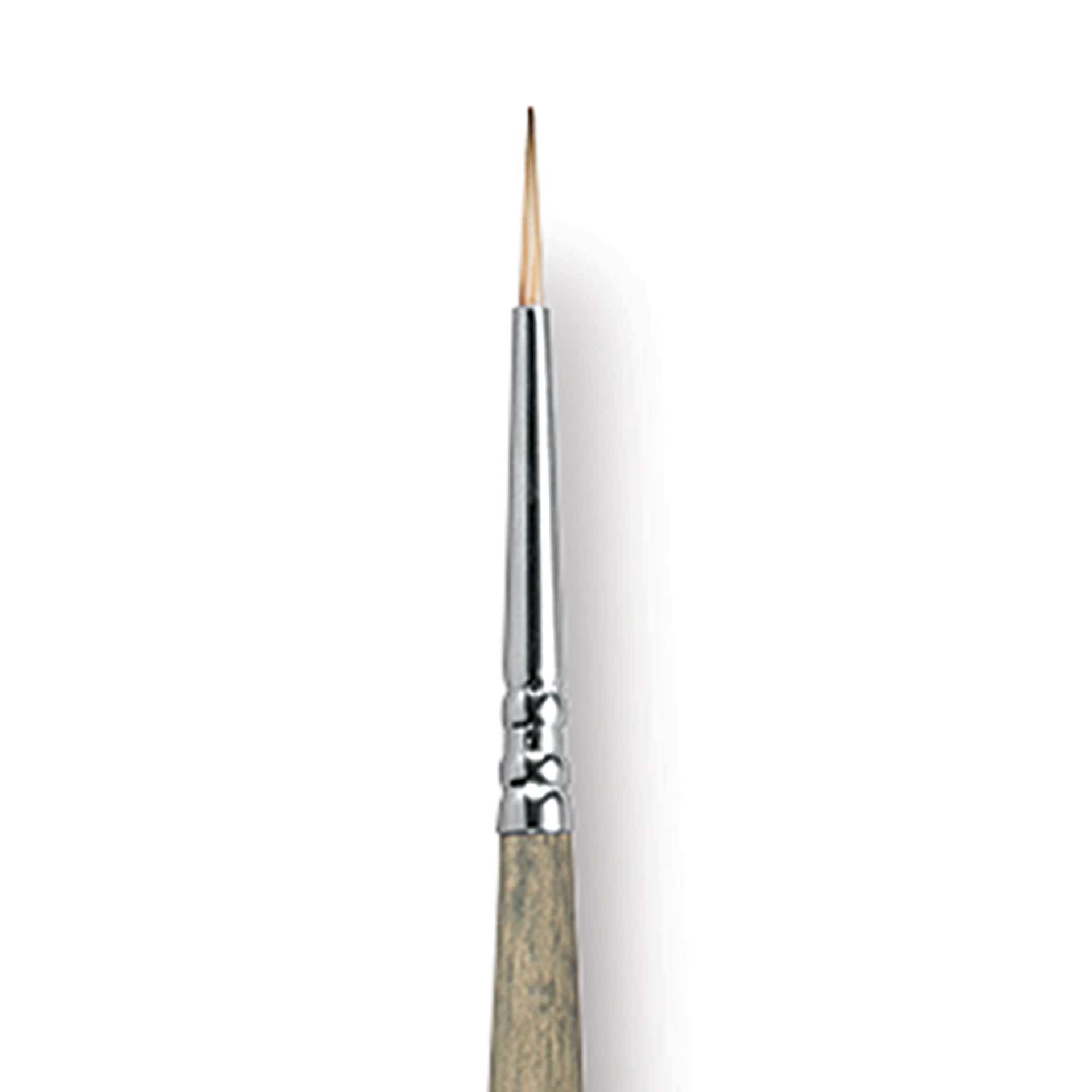 Escoda Modernista Tadami Synthetic Mongoose Brush - Round, Long Handle, Size 1